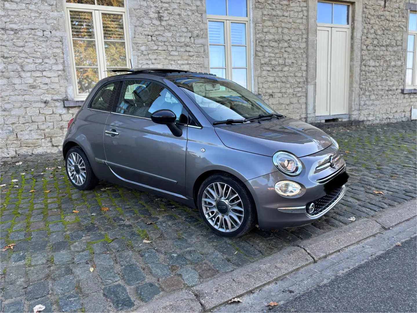 Fiat 500 Sport • OPEN PANODAK•Digitale Teller • Gekeu Grijs - 2