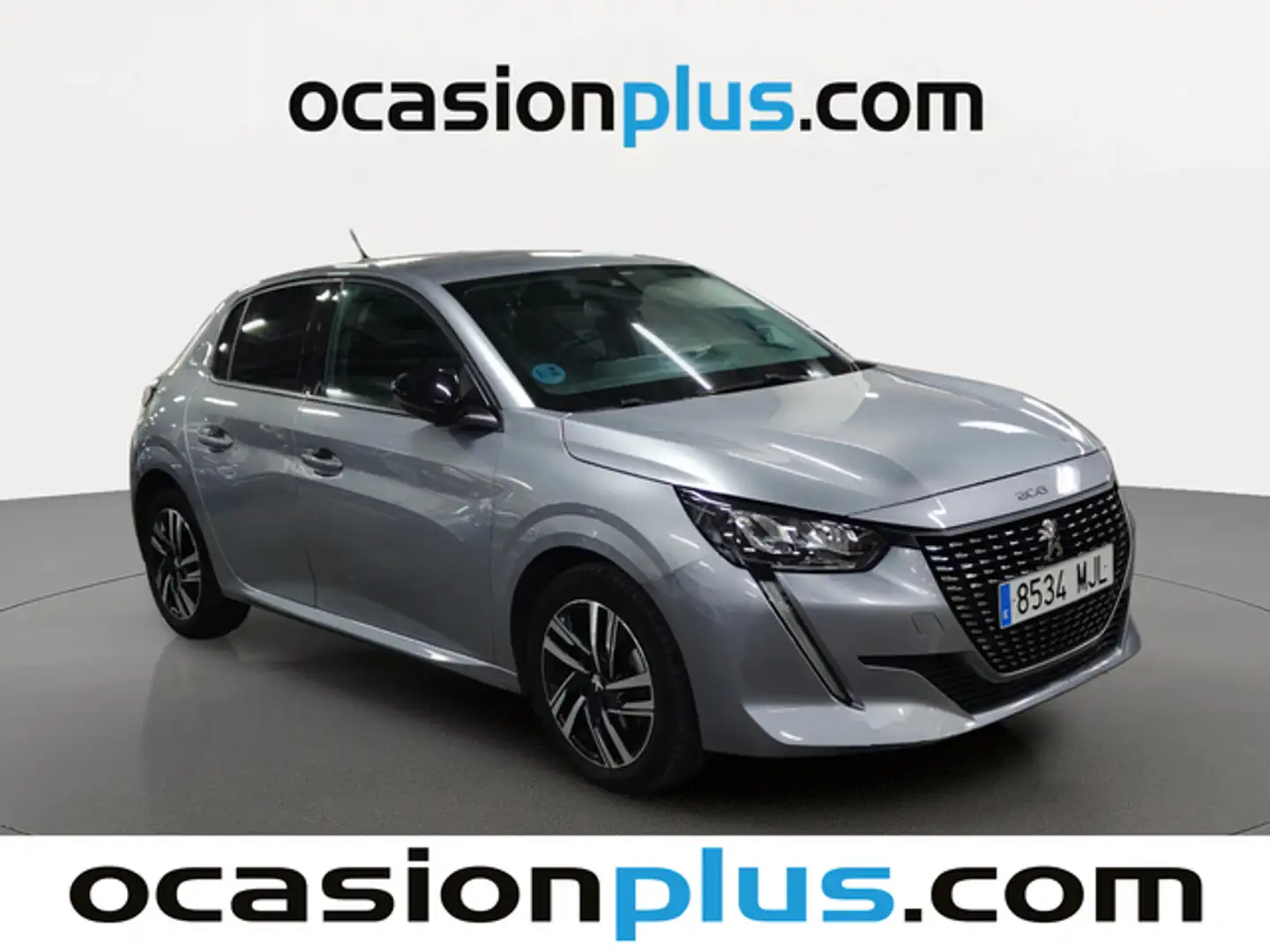 Peugeot 208 1.2 Puretech S&S Allure 100 Gris - 2