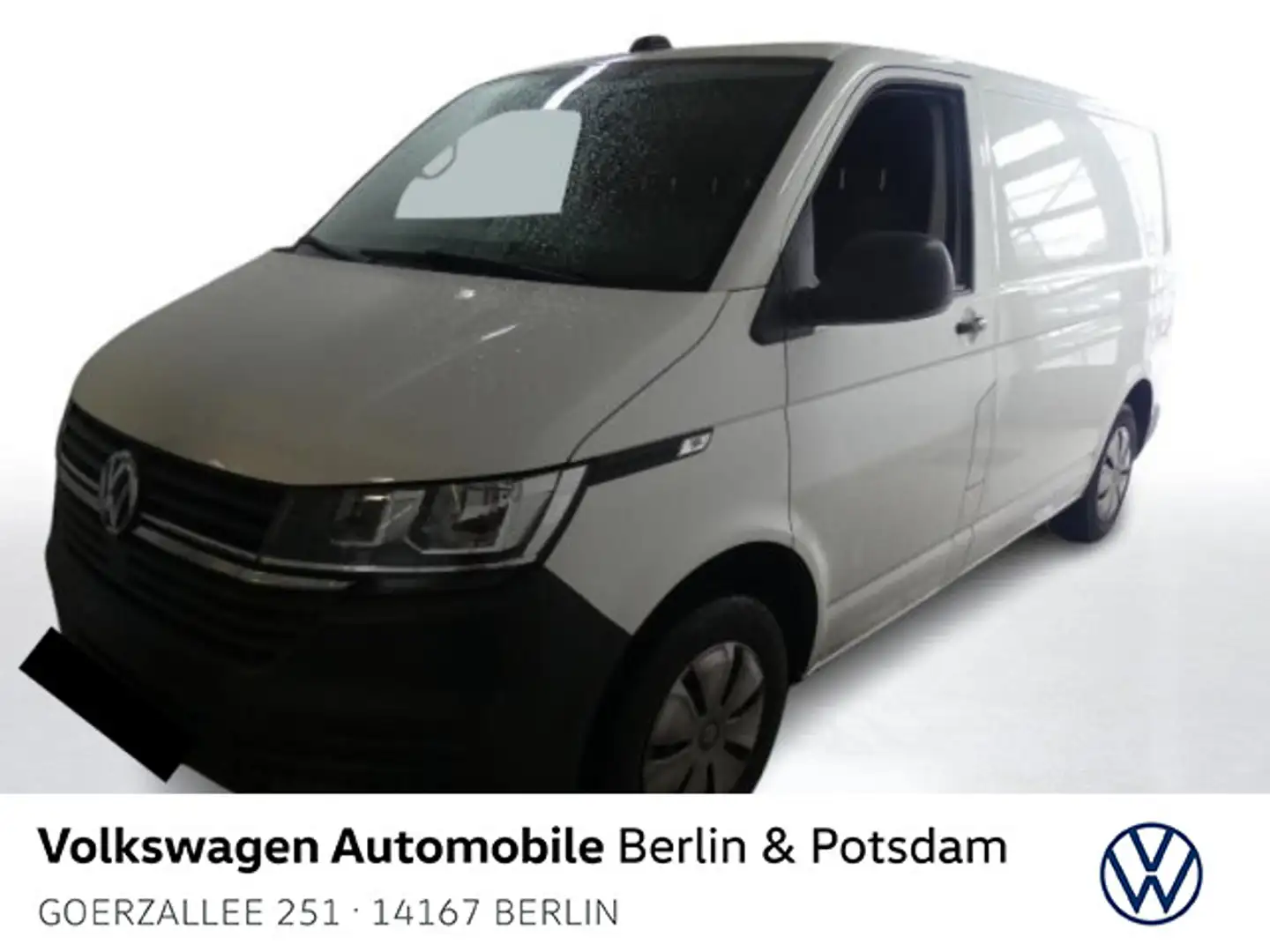 Volkswagen T6.1 Kasten 2.0 TDI DSG Stdhz Navi Kamera AHK Blanc - 1