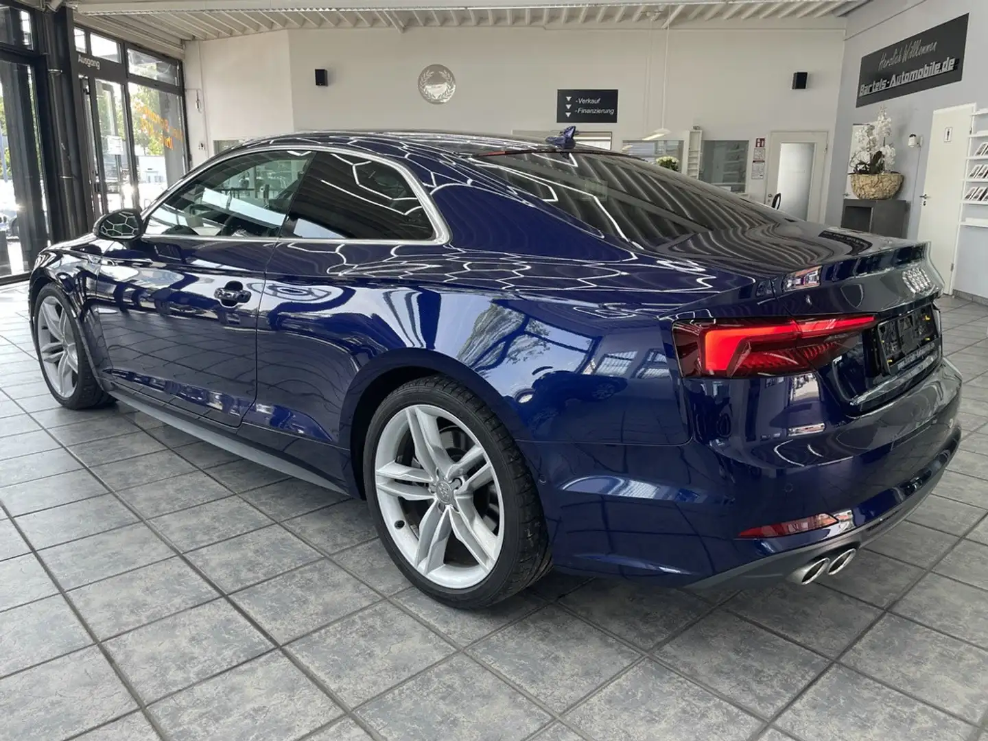 Audi A5 45 TDI quattro S-Line, LED, HUD, Voll ! Bleu - 2
