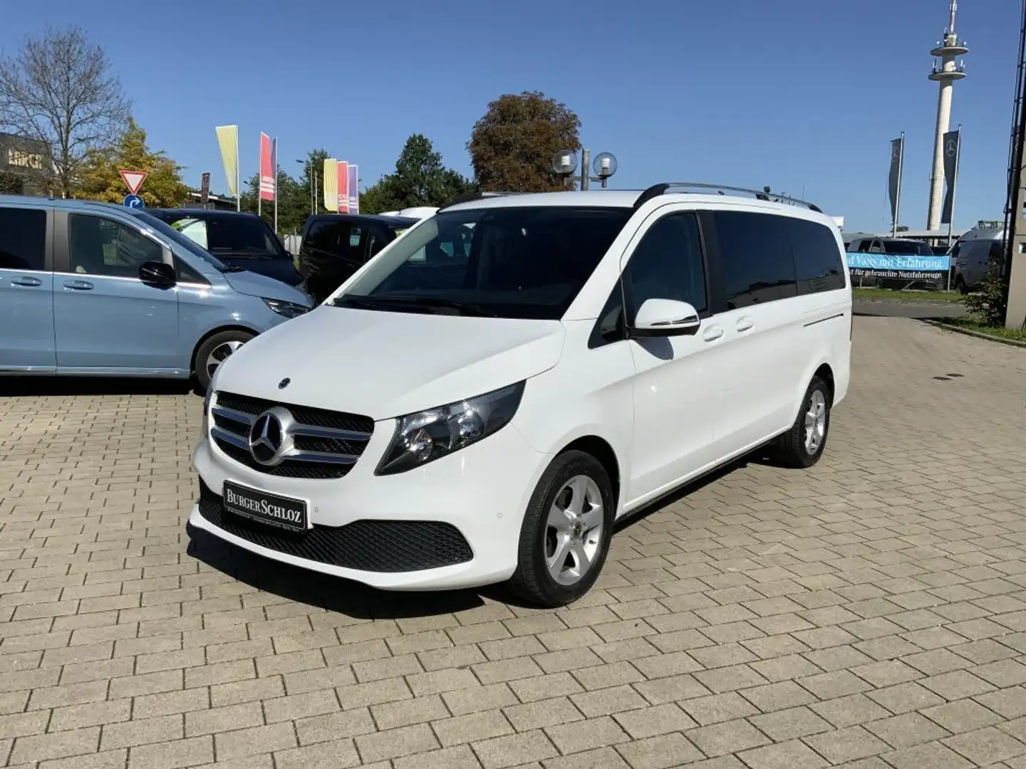 Mercedes-Benz V 250 Edition lang 7-Sitze 4x4 Tempomat AHK 2.5t. Klima Blanco - 1