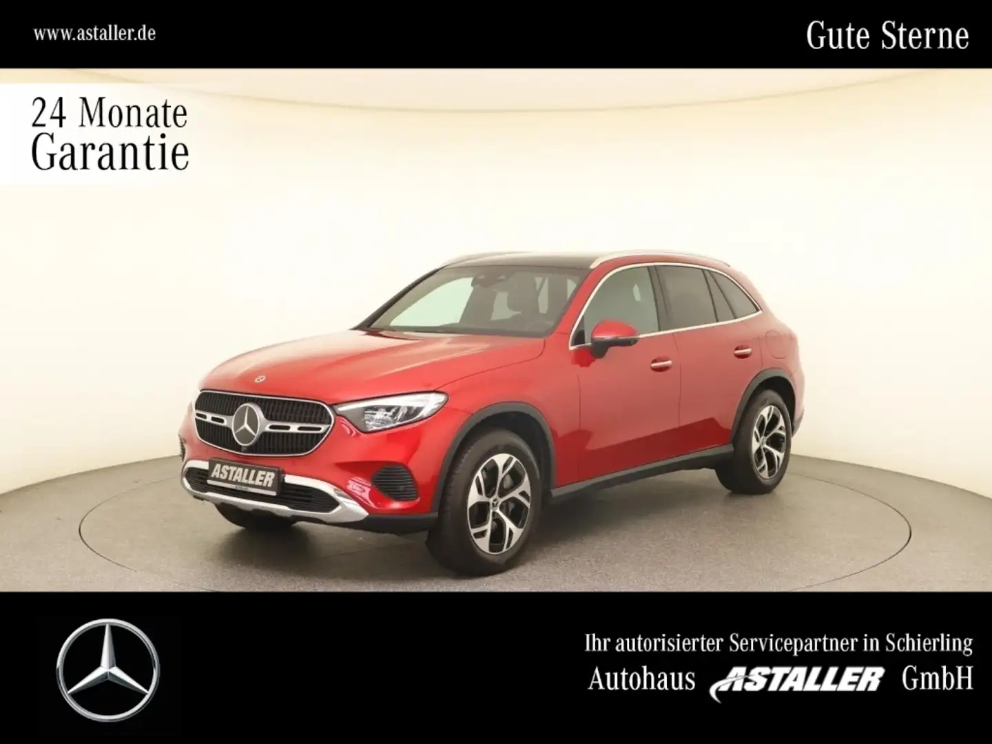 Mercedes-Benz GLC 300 e 4M Avantgarde 2x Distro+Pano+HUD+360° Piros - 1