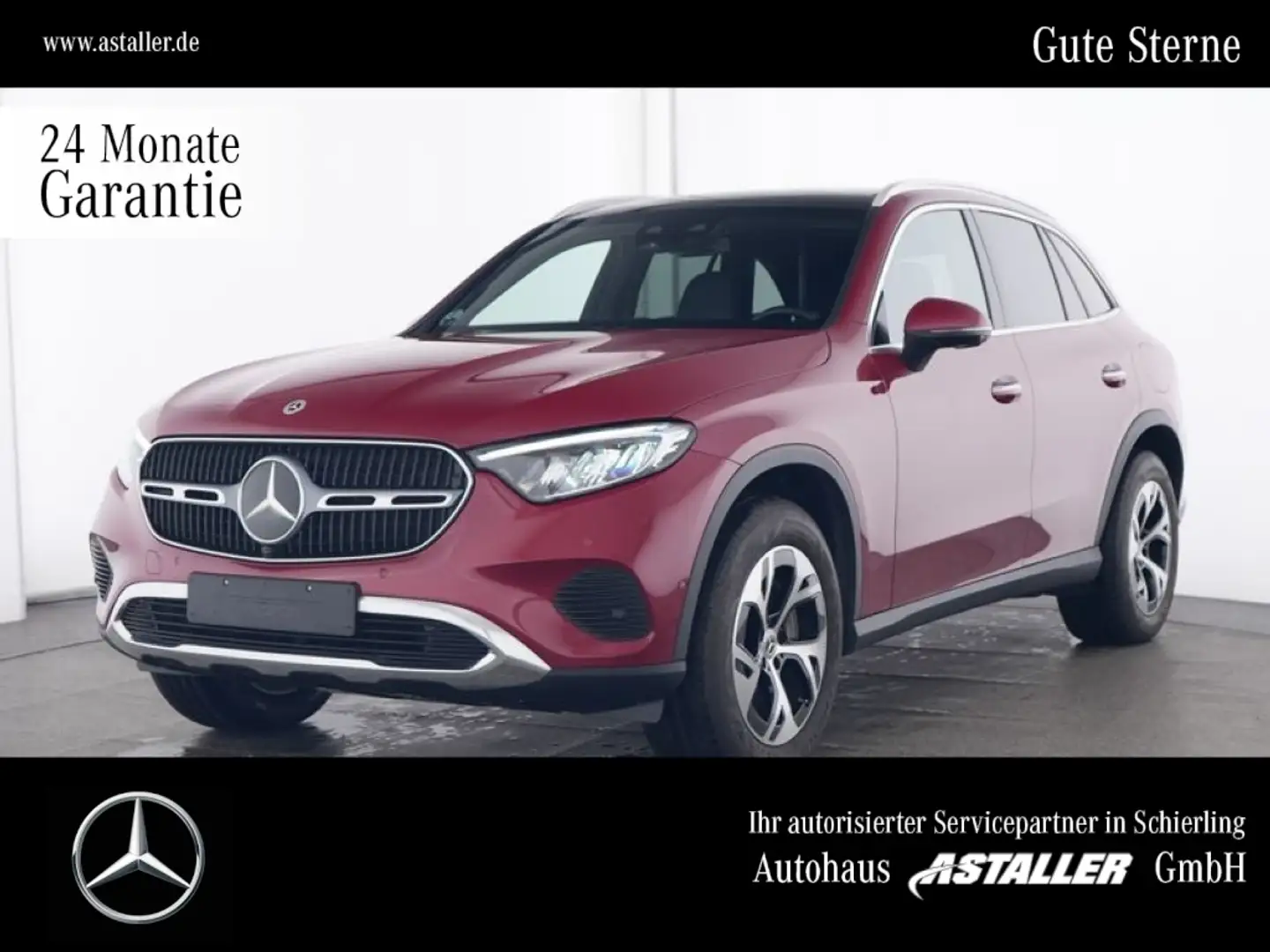 Mercedes-Benz GLC 300 e 4M Avantgarde 2x Distro+Pano+HUD+360° Roşu - 1