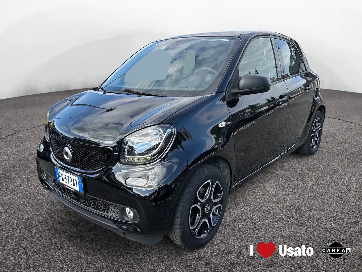 smart forFour II 2015 0.9 t Passion 90cv twinamic my18 Nero - 1