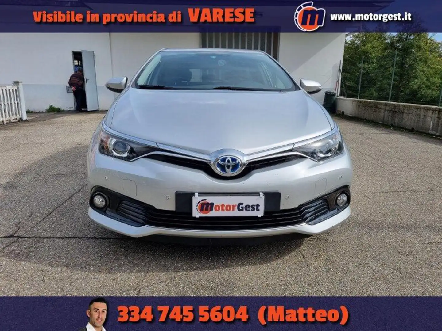 Toyota Auris 1.8 Hybrid Style (OK NEOPATENTATI) Grigio - 2
