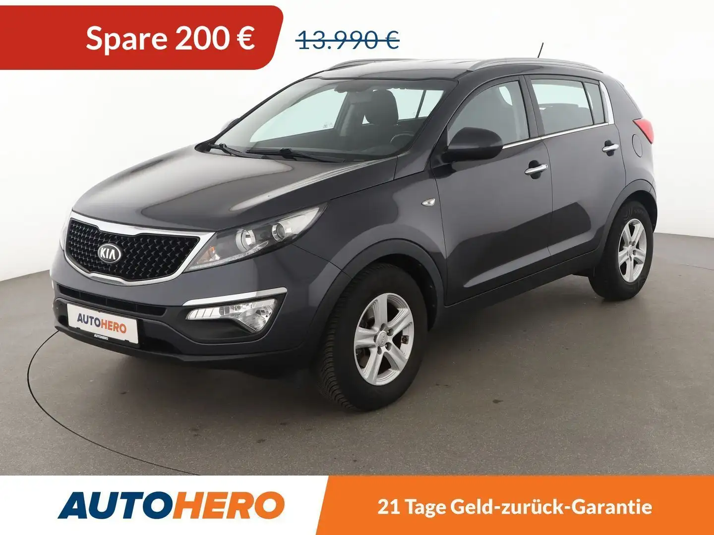 Kia Sportage 1.6 GDI Edition 7 2WD*TEMPO*PDC*SHZ*AHK*KLIMA* Grau - 1