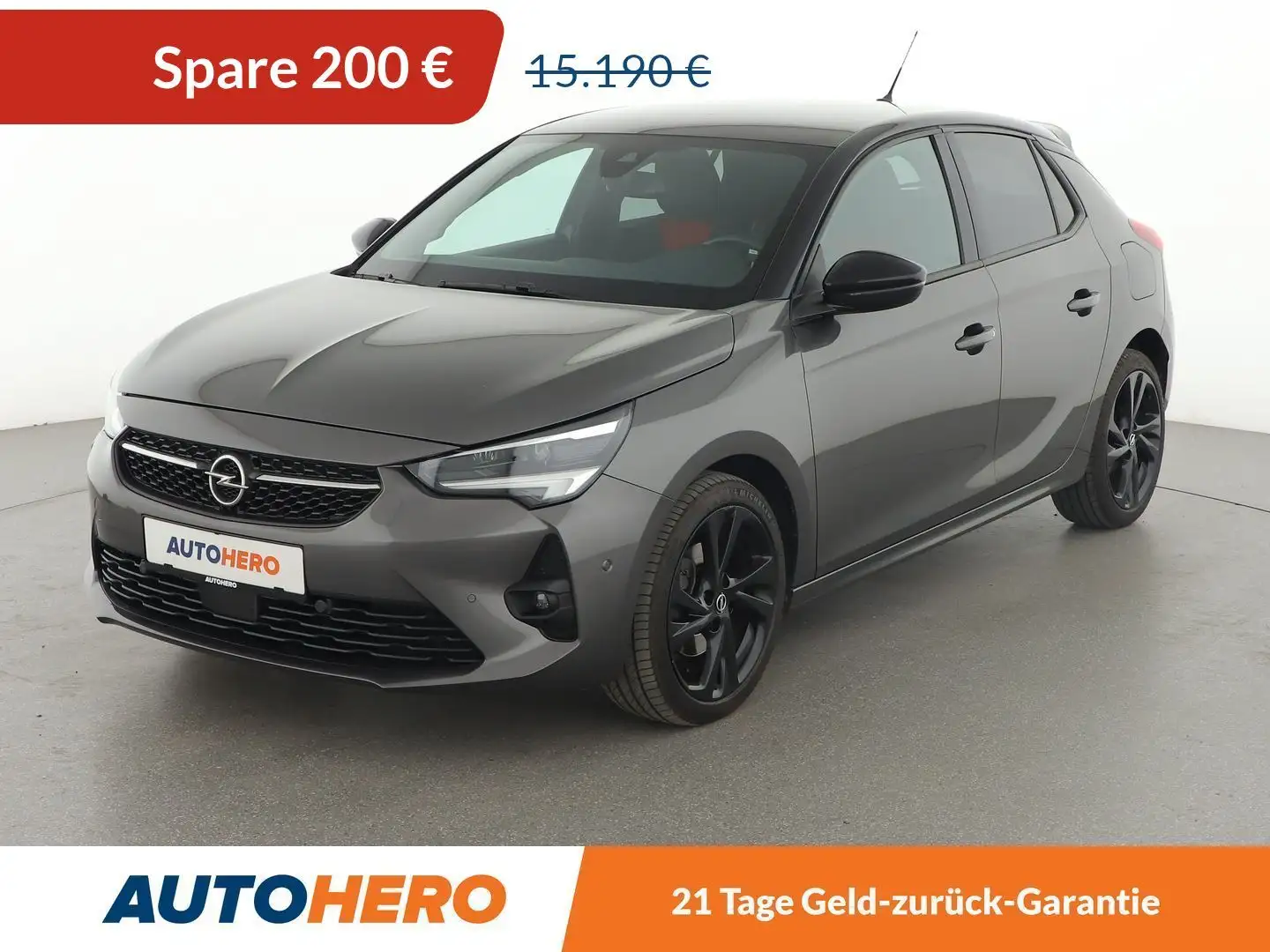 Opel Corsa 1.2 Turbo GS Line Aut*LED*TEMPO*CAM*PDC*SHZ* Grau - 1