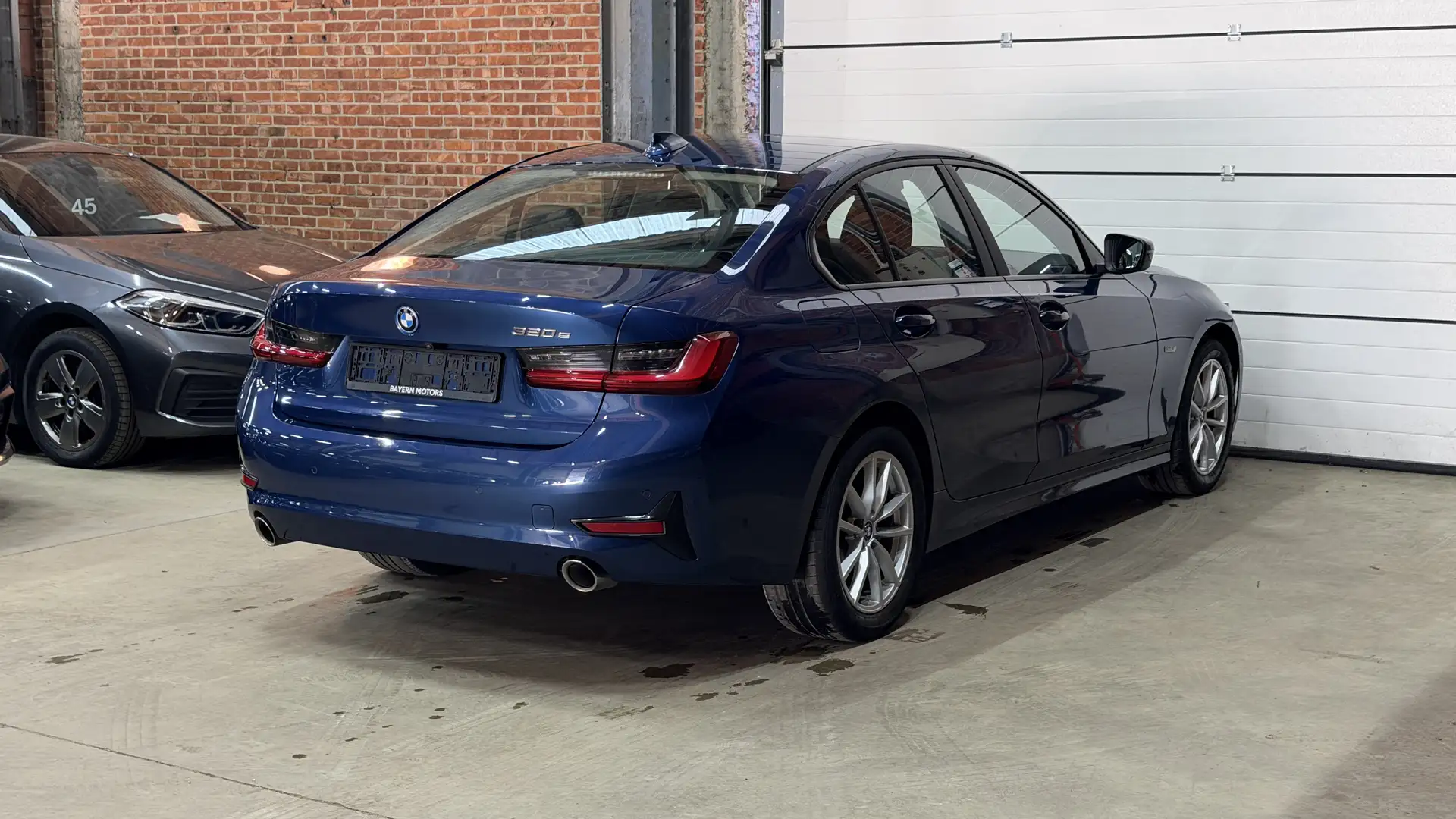 BMW 320 e Plug in Hybride Benzine Sport Leder Garantie Bleu - 2