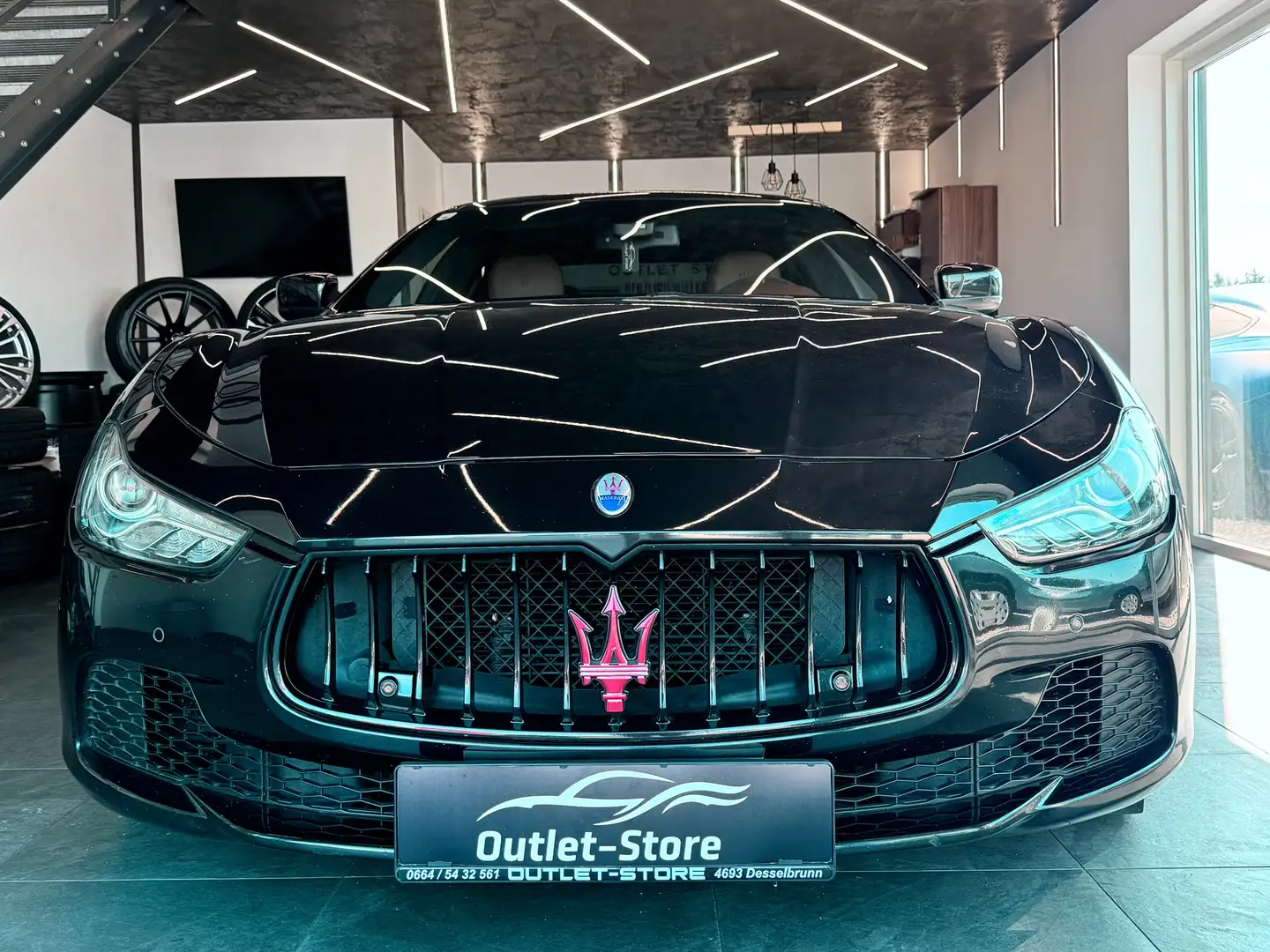 Maserati Ghibli Diesel*Soundmodul*Memory*Navi*R-Kamera*SHZ*20'' Schwarz - 2