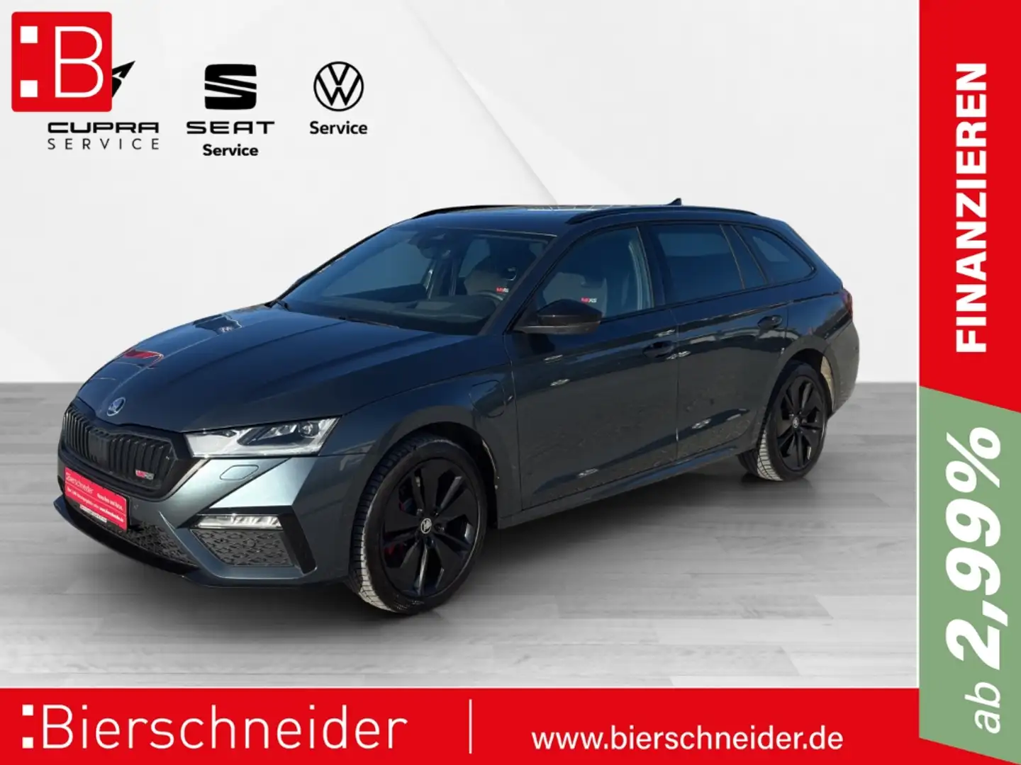 Skoda Octavia Combi iV 1.4 TSI DSG e-Hybrid RS MATRIX PANO HEAD- Grigio - 1
