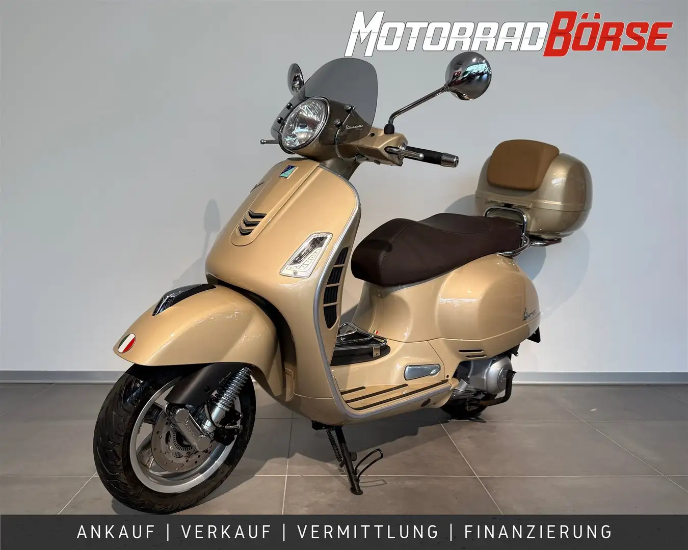 Vespa GTS 300 Teilzahlung ab 50 Euro monatlich Beige - 1