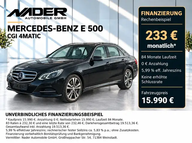Mercedes-Benz E 50 AMG 0 CGI 4Matic | Pano | Standheizung | LED