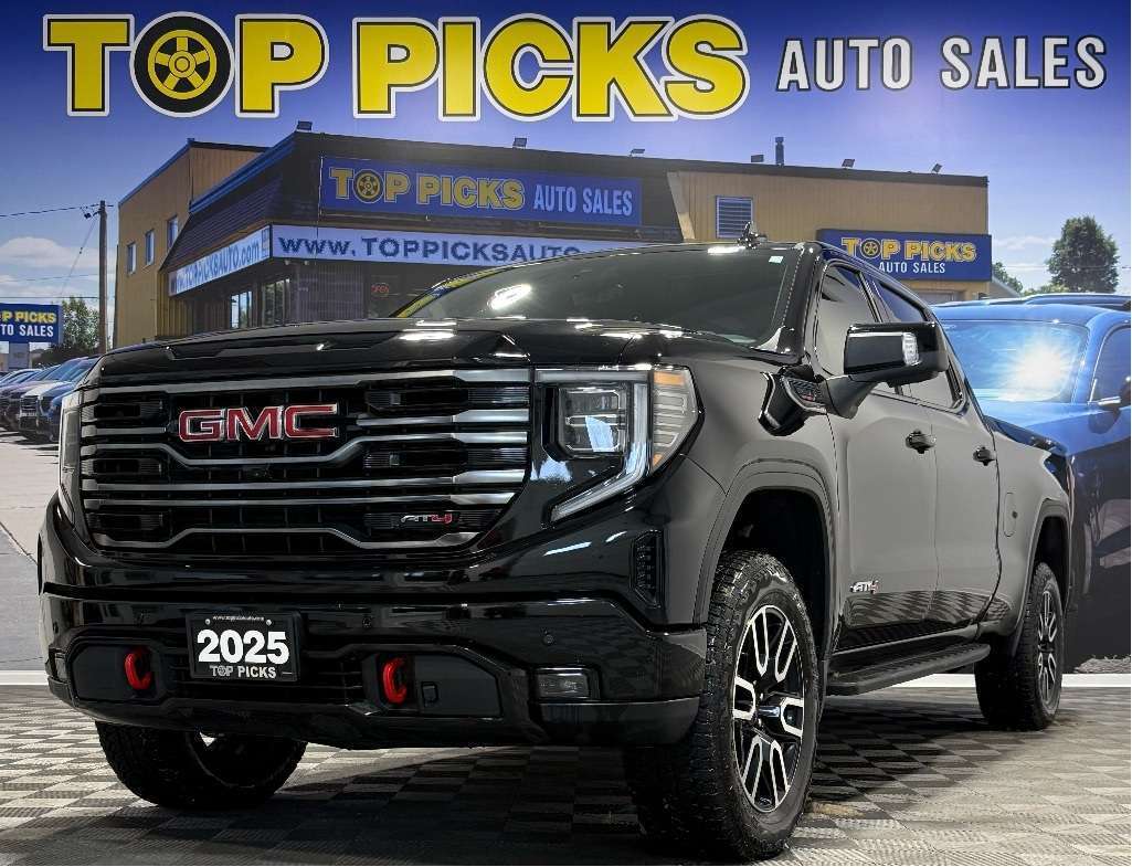 2025 GMC Sierra 1500 AT4, Premium Pack, Tech Pack, One Owner!