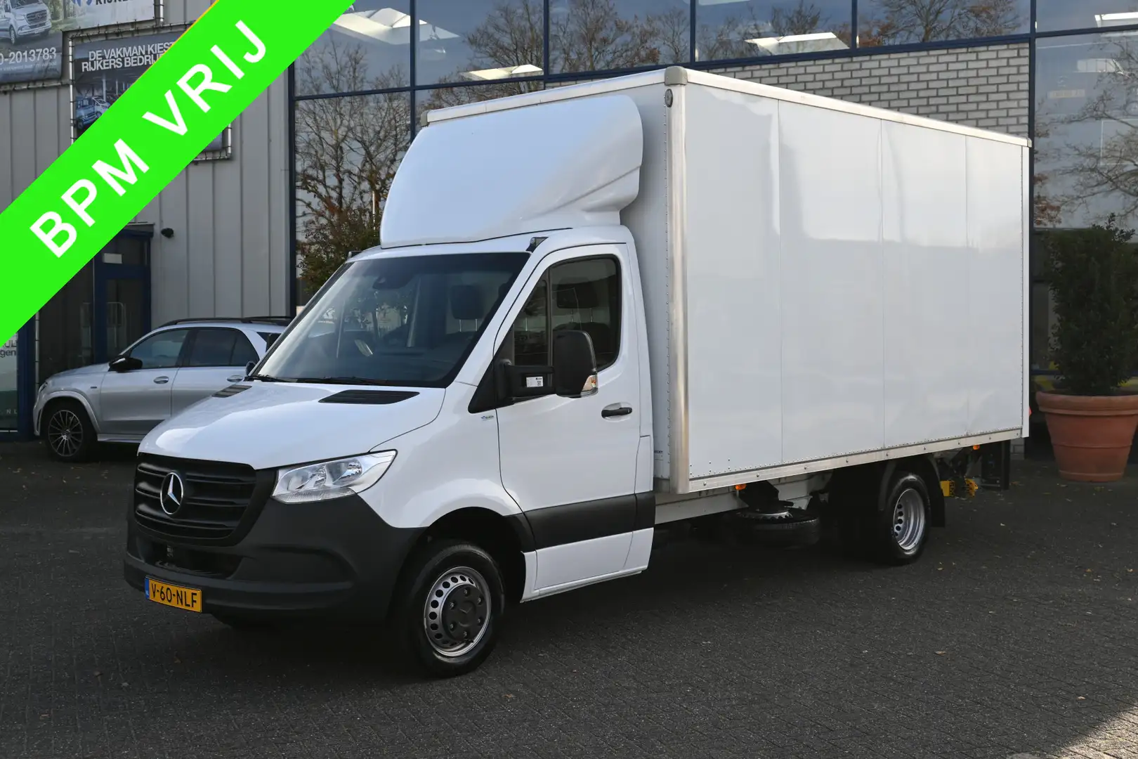 Mercedes-Benz Sprinter 515 CDI L3 Bakwagen met laadklep Dhollandia klep, Weiß - 1