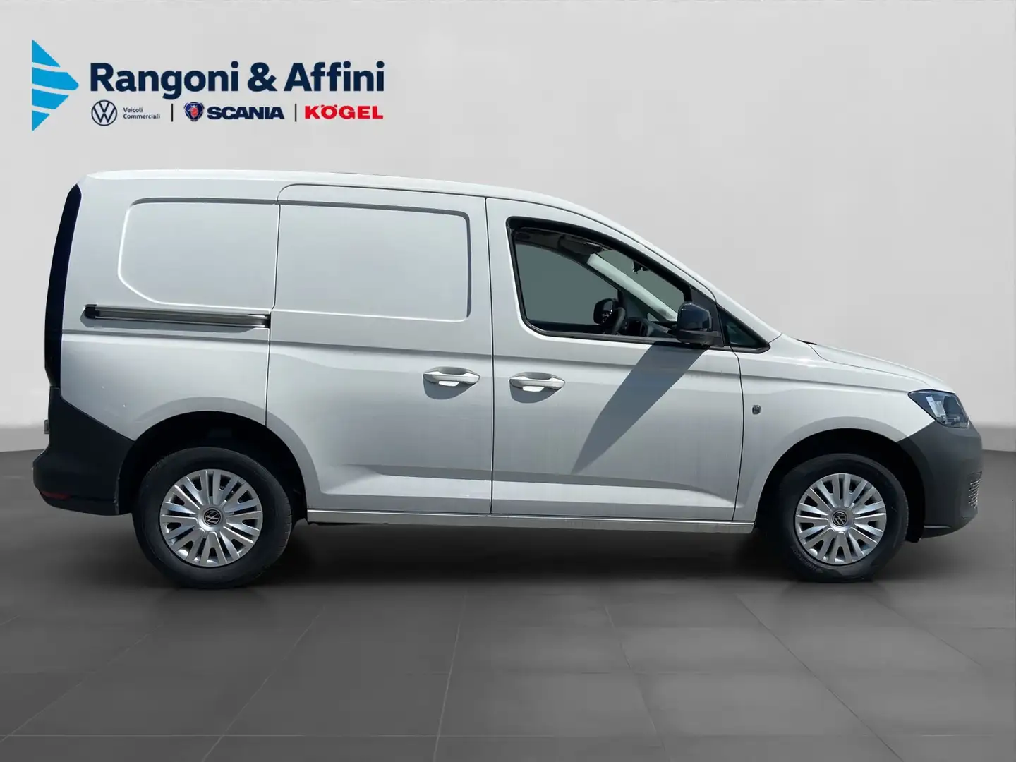 Volkswagen Caddy 2.0 TDI 102 CV Furgone Business Weiß - 2