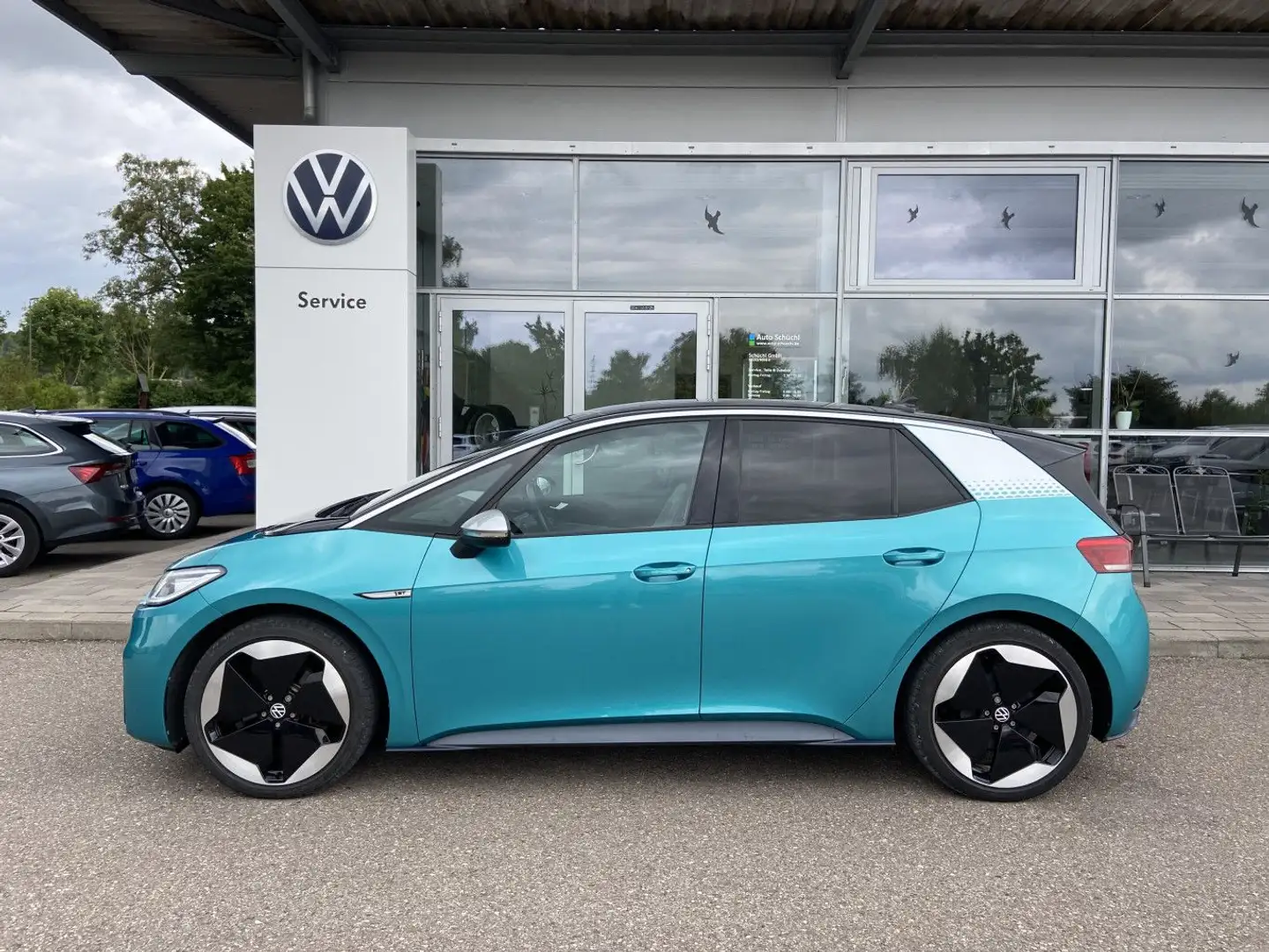 Volkswagen ID.3 PRO-PERFORMANCE WÄRMEPUMPE+5-SITZER+20"+NA Bleu - 2