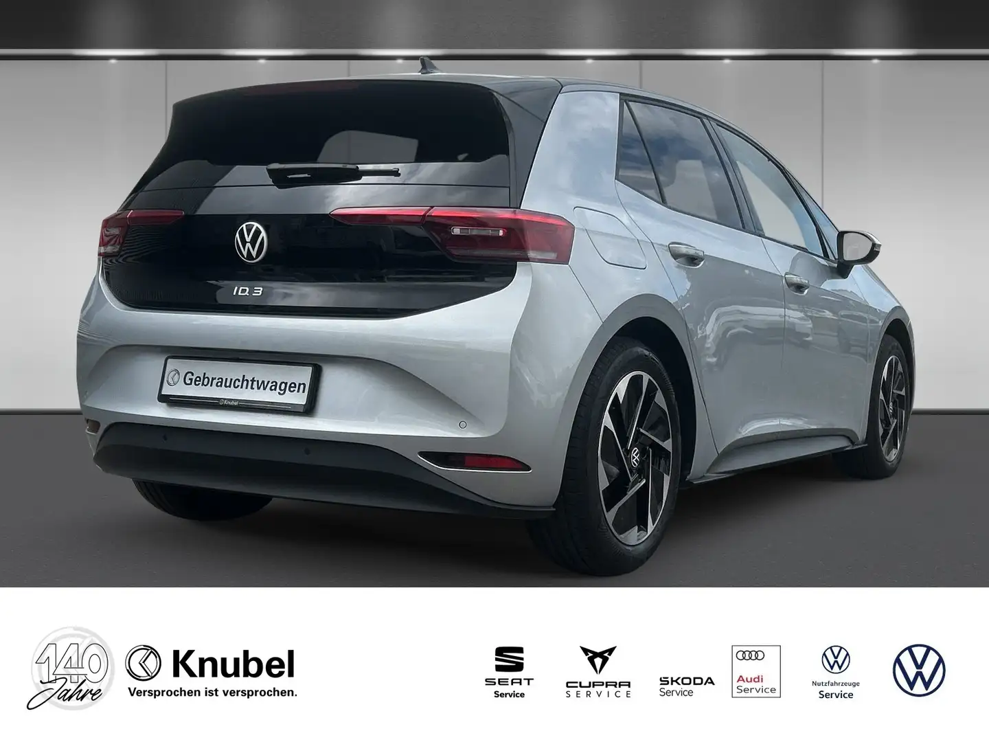 Volkswagen ID.3 Pro IQ.Light Navi ACC AHK Wärmepumpe Argento - 2