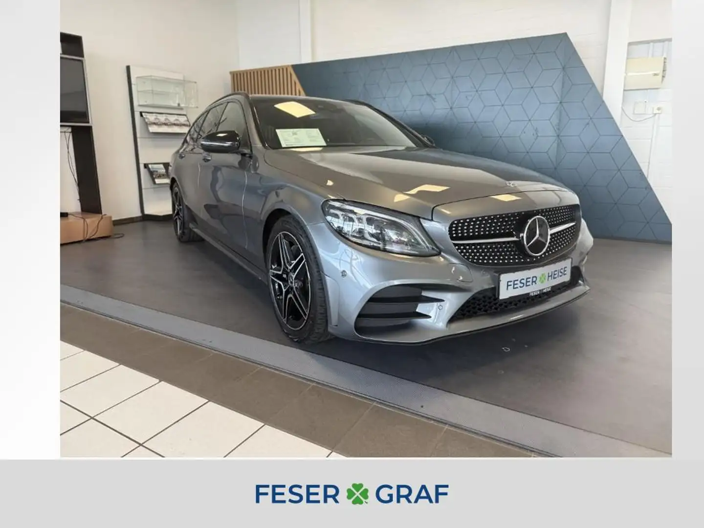 Mercedes-Benz C 220 d T AMG Line AMG-Line*Leder*LED Grau - 1
