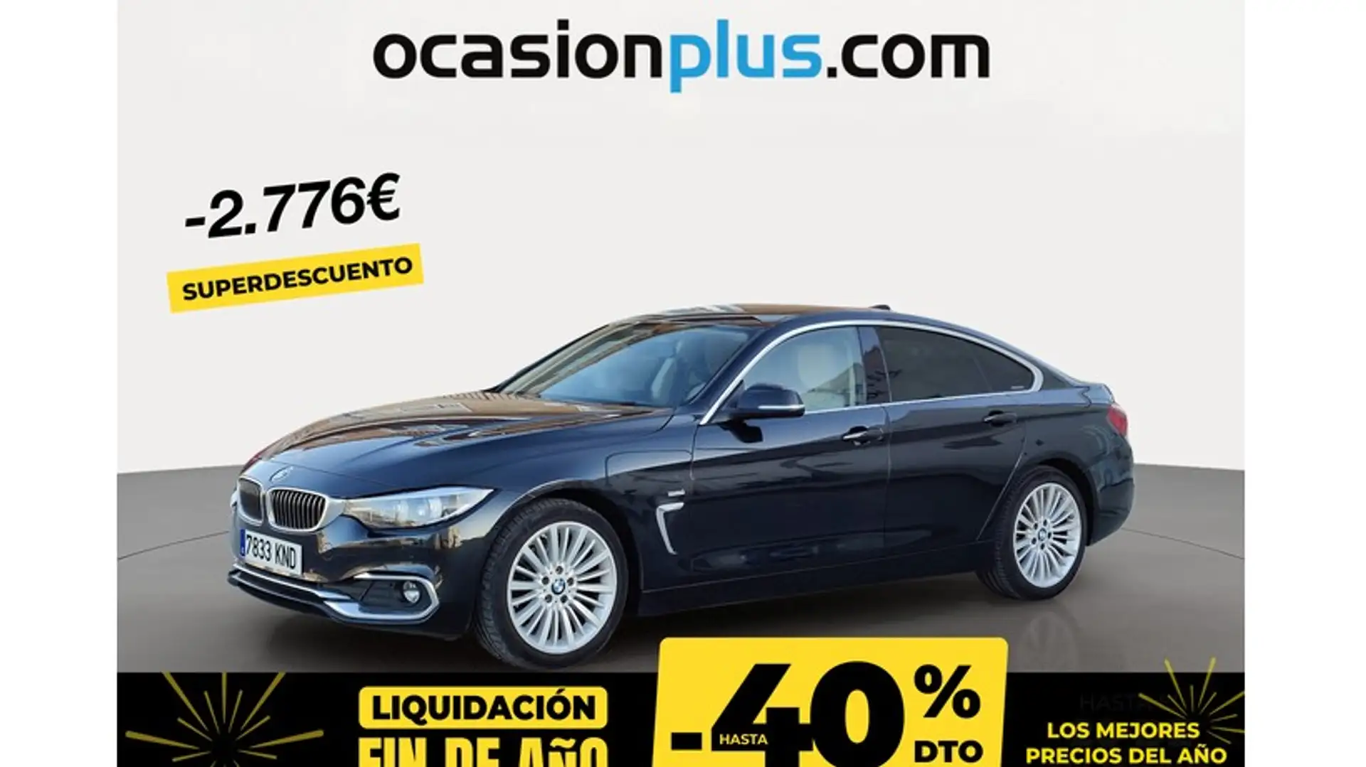 BMW 418 418dA Gran Coupé Negro - 1