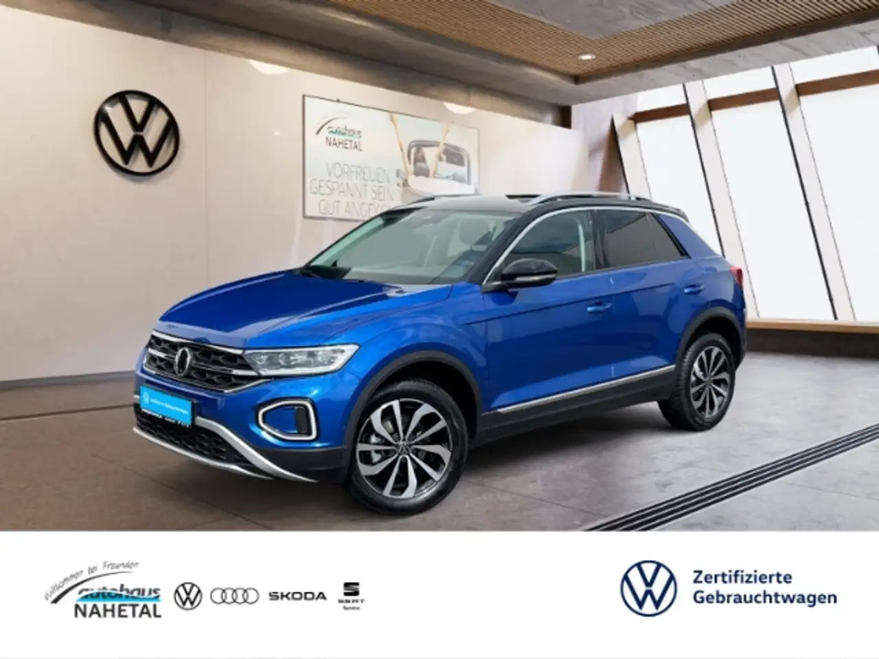 Volkswagen T-Roc 1.5TSI DSG Style LED NAVI ACC 2Z-KLIMA APP 17'' E-