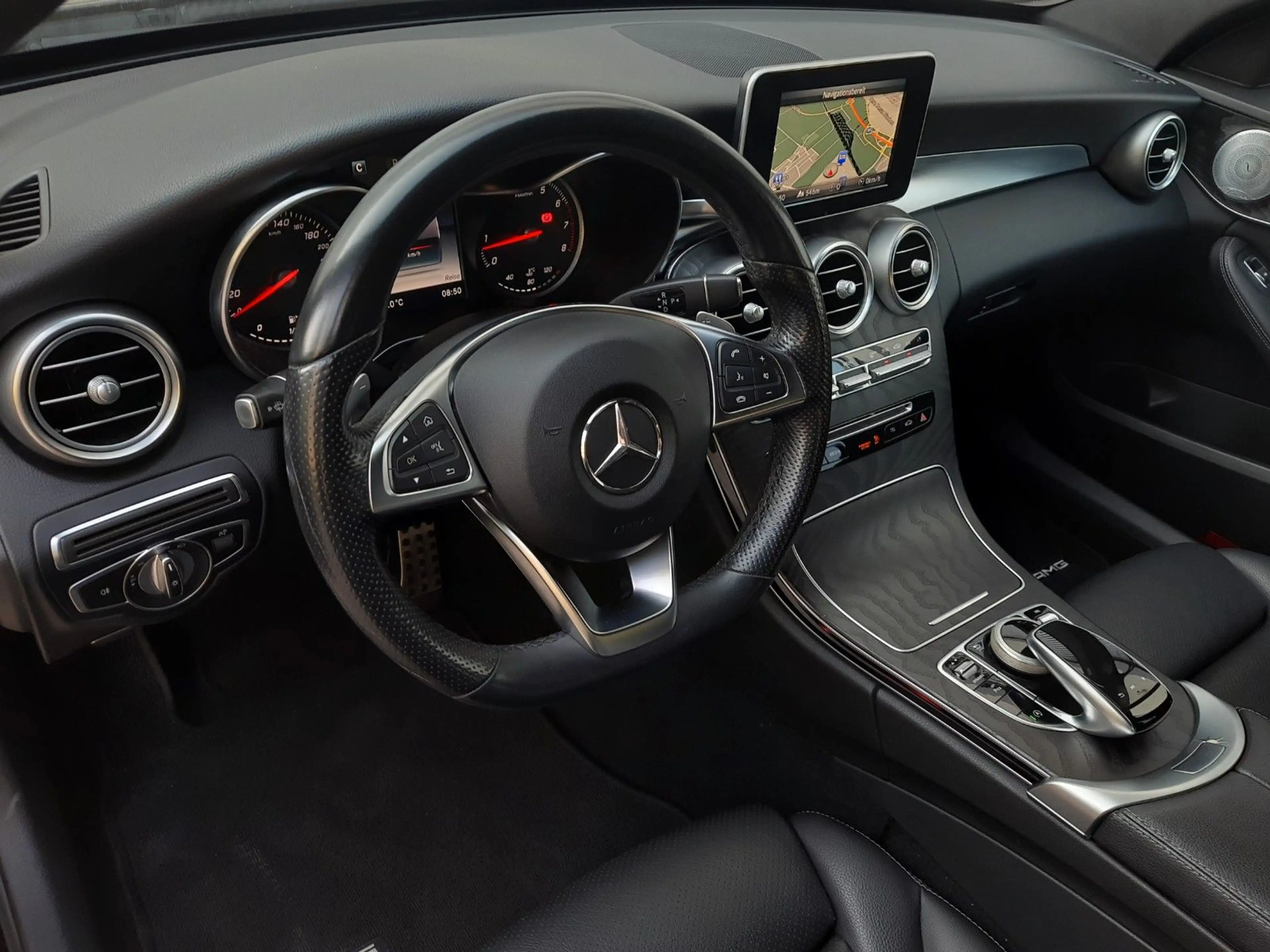 Mercedes-Benz C 250 Limo/3xAMG-Line/LED/Kam/Burm/19" — photo 12