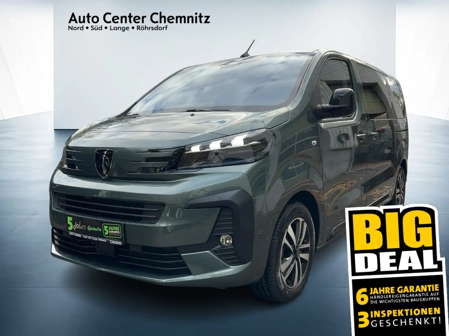 Peugeot Traveller 2.0 BlueHDi 180Active L2 LED+SHZ Groen - 1