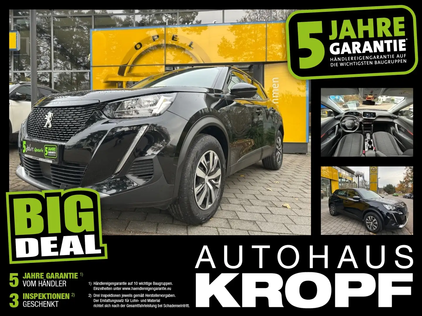 Peugeot 2008 (e) Active Sitzheizung,Parkpilot,DAB,USB Negro - 1