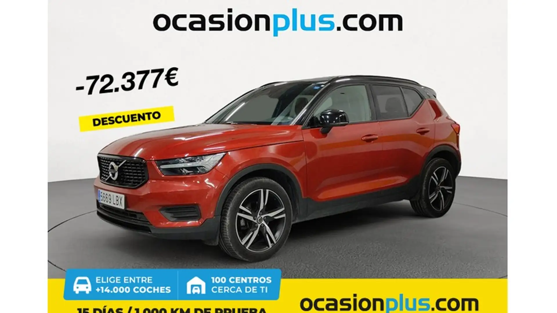 Volvo XC40 D3 R-Design Aut. Rood - 1