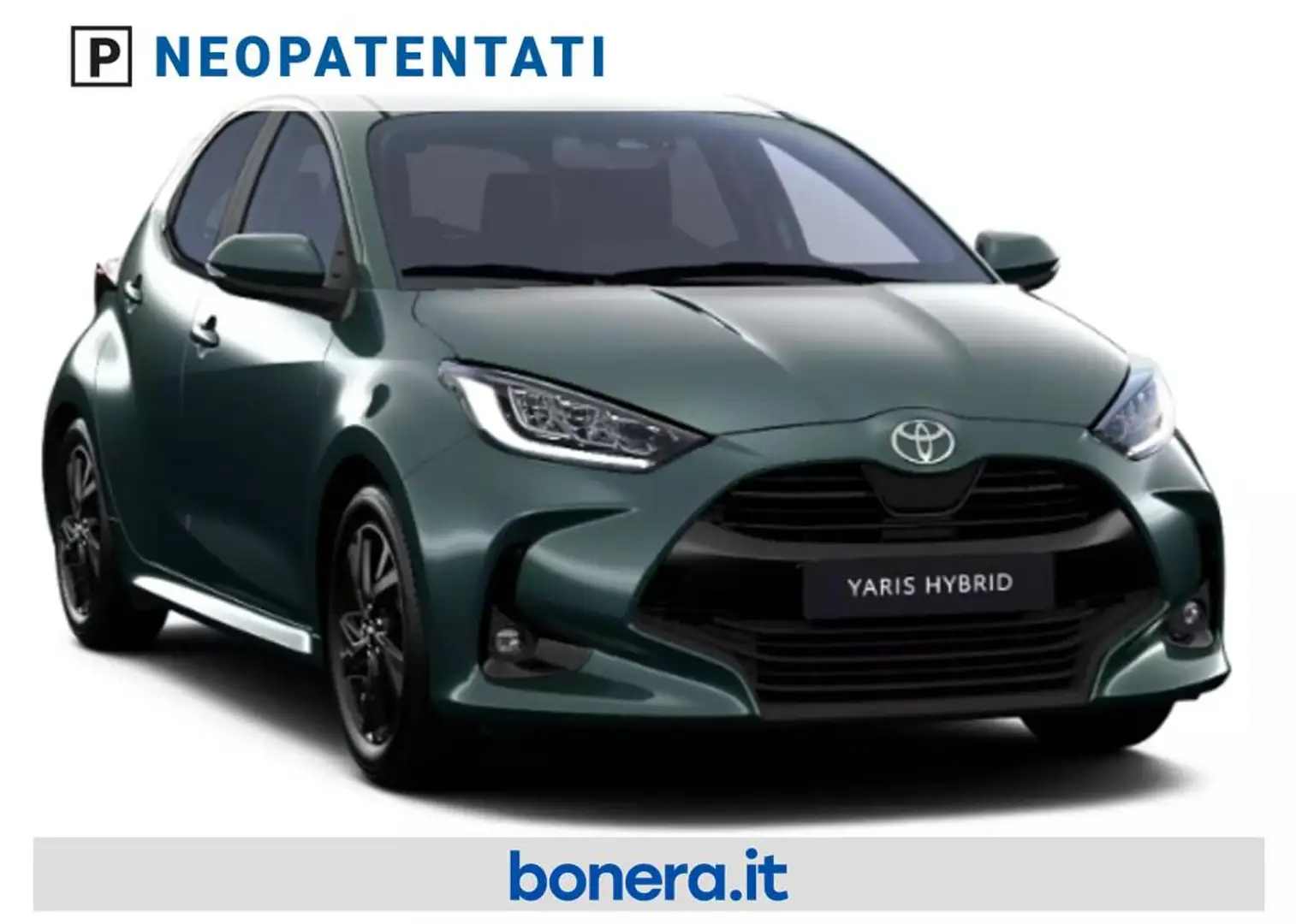 Toyota Yaris 1.5 hybrid Trend Grün - 2