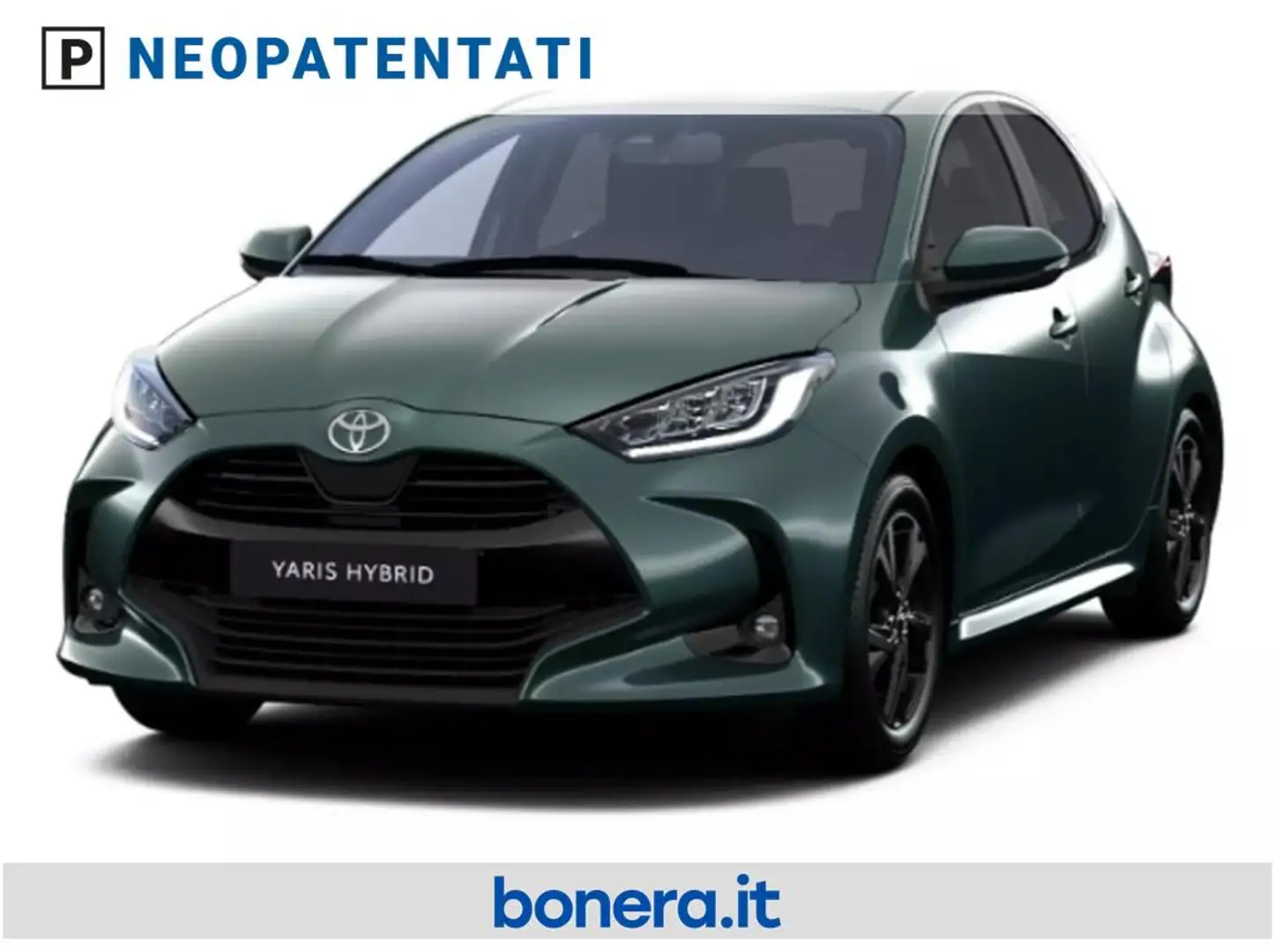 Toyota Yaris 1.5 hybrid Trend Grün - 1