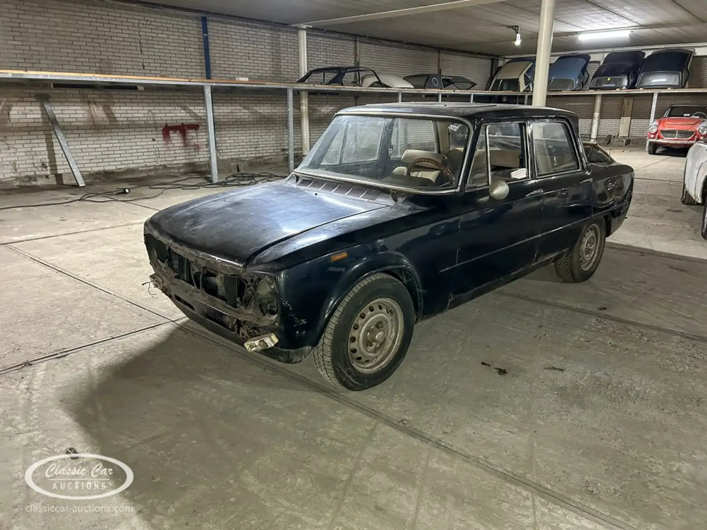 Alfa Romeo Giulia GUILIA  1600 Super  - ONLINE AUCTION Black - 1