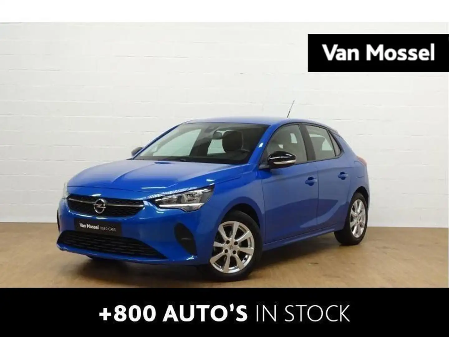 Opel Corsa 1.2 Edition+gps+camera+park pilot achteraan Bleu - 1