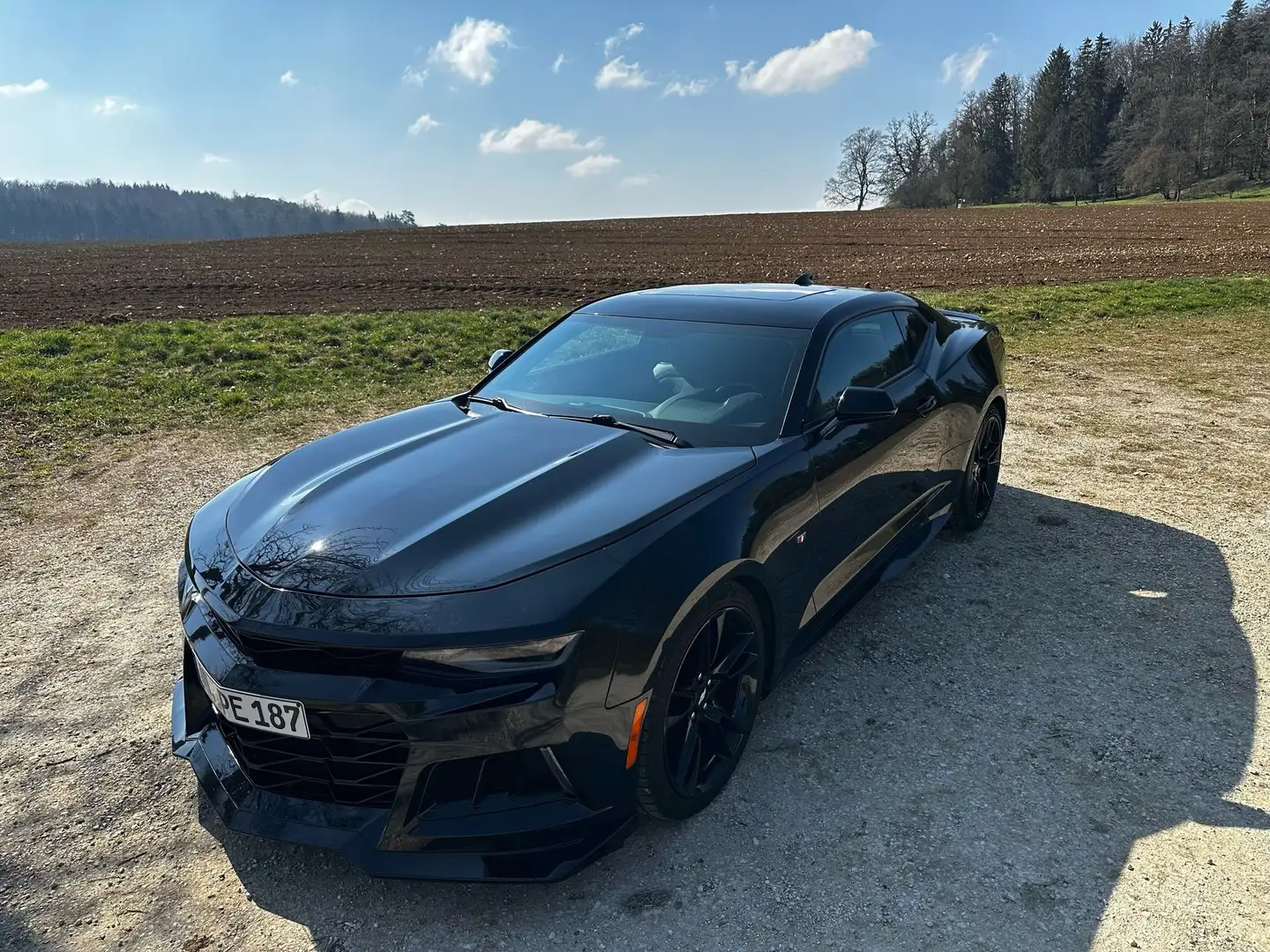 Chevrolet Camaro Zl1 Optik Schwarz - 1