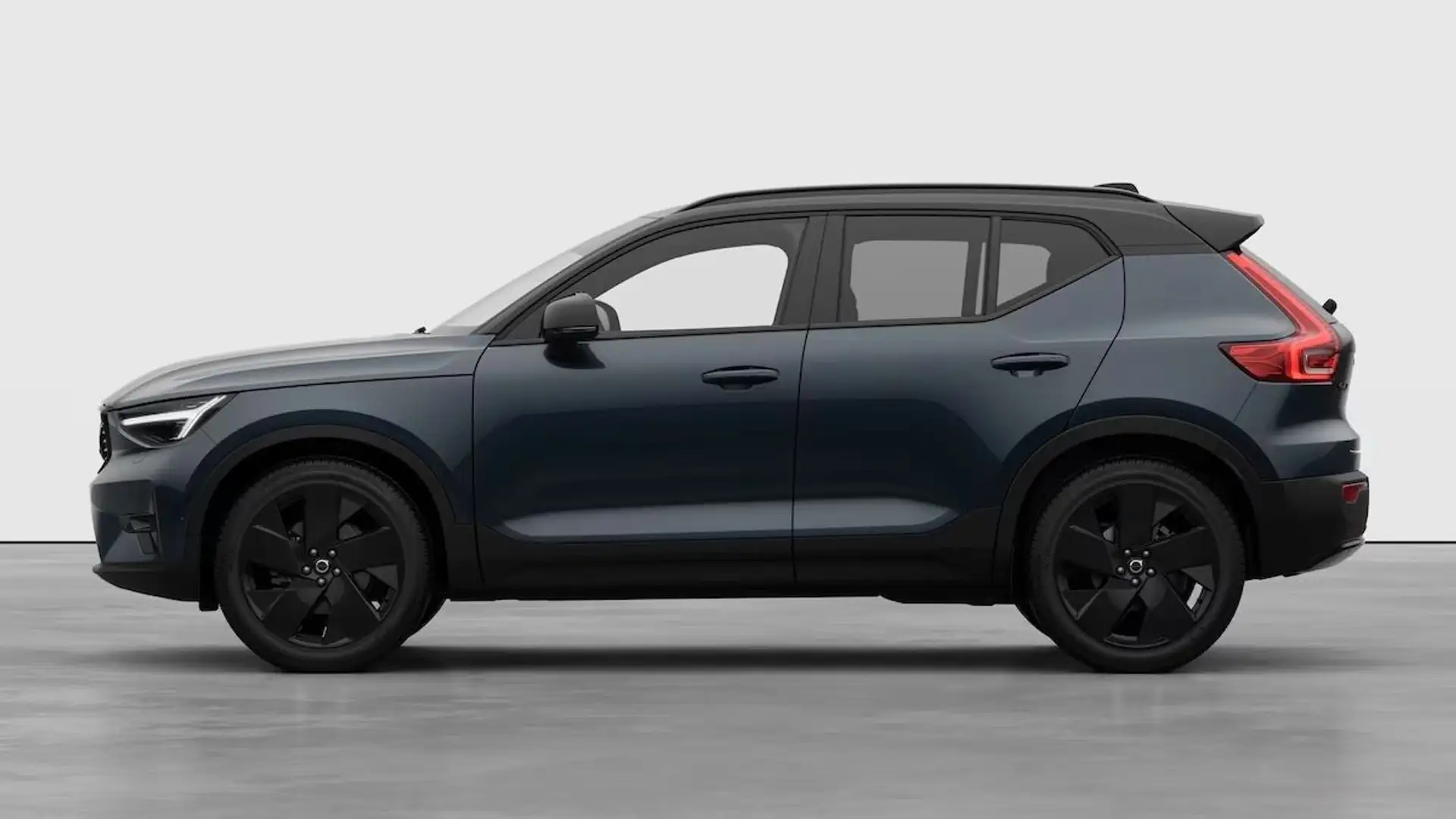 Volvo XC40 B4 Benz. 2WD Ultra BlackEdit DKG/AHK/Standh Bleu - 2