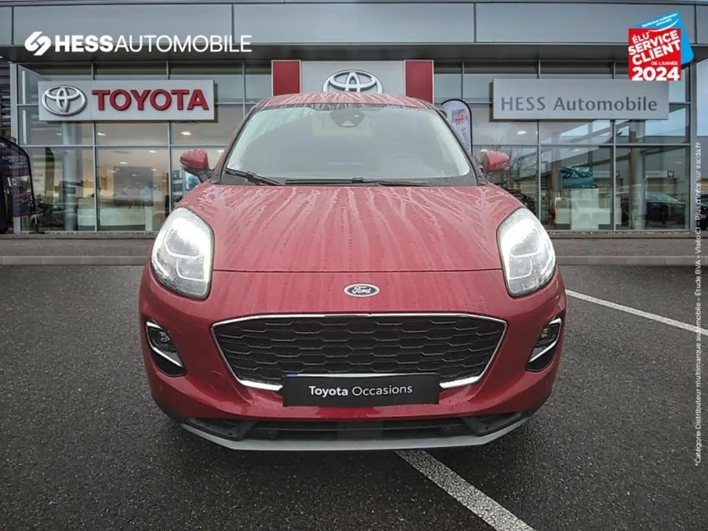 Ford Puma 1.0 EcoBoost 125ch S\u0026S mHEV Titanium X Powers Rosso - 2