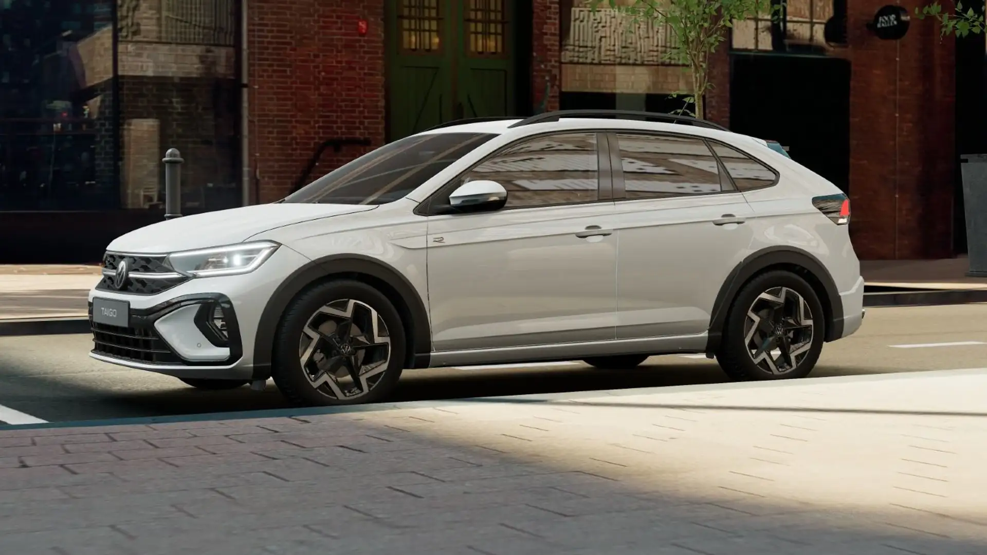 Volkswagen Taigo 1.5 TSI DSG R-Line IQ.Light/ACC/Kamera/App Weiß - 2