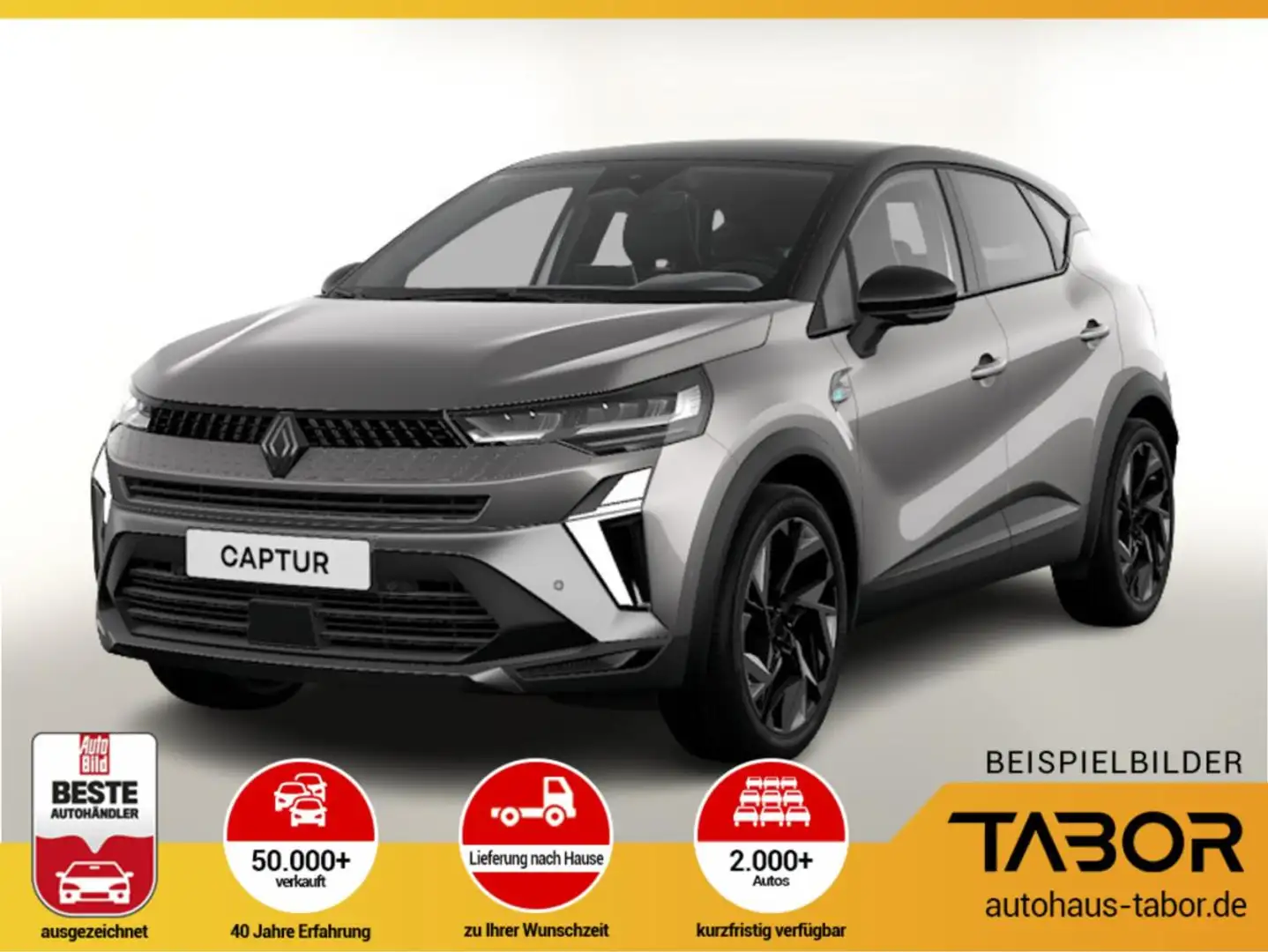 Renault Captur Esprit Alpine Mild Hybrid 160 EDC Kam Grau - 1