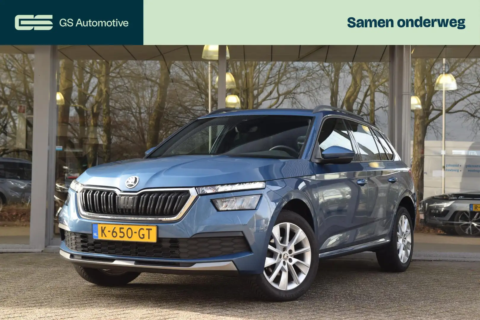 Skoda Kamiq 1.0 TSI Sport Business DSG Blauw - 1
