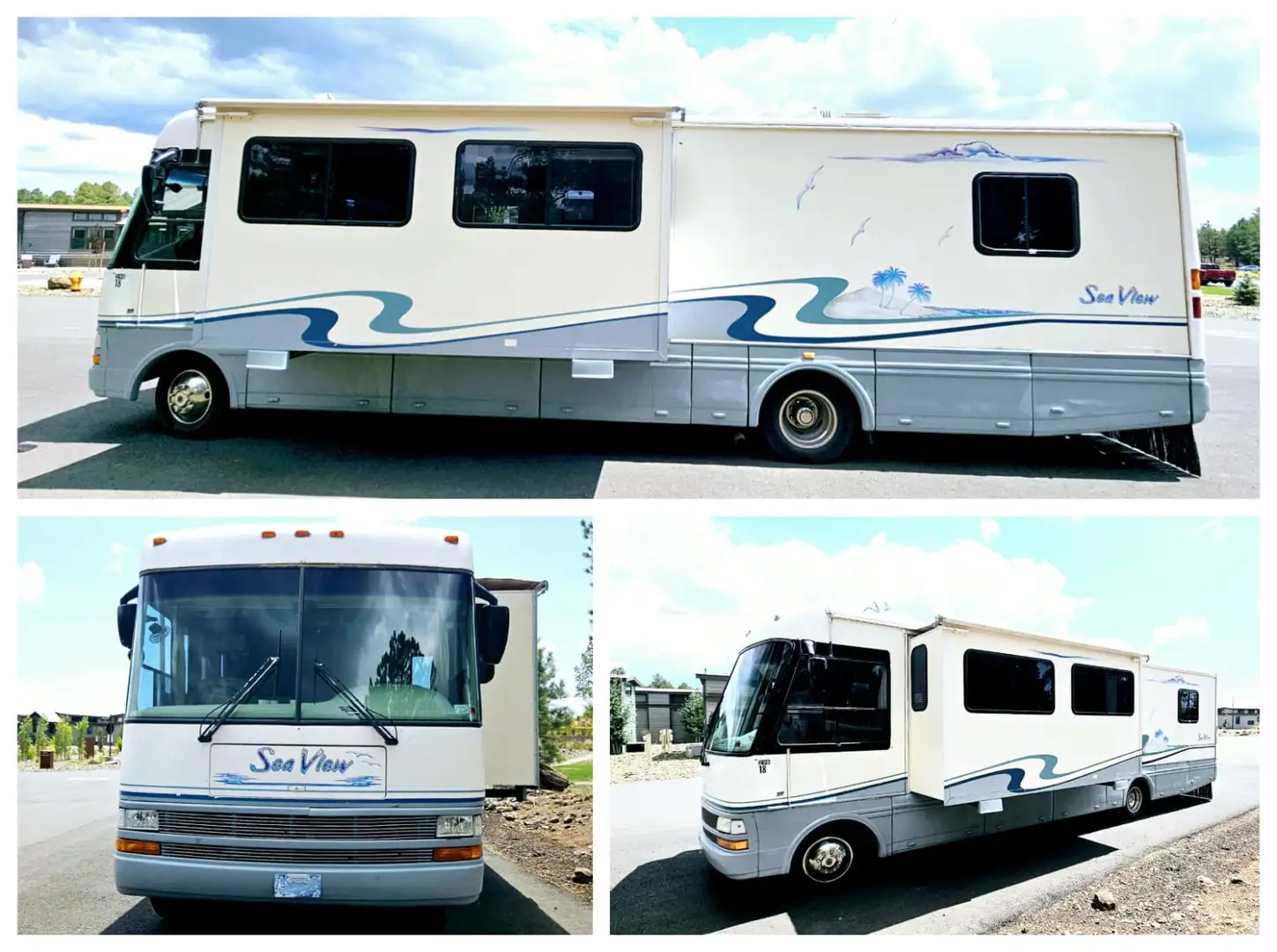 Ford Sonstige USA-Wohnmobil National RV, Sea View 8340, 35 feet rollendes Zuhause. Großes Land - Großes Wohnmobil - Yeah! Weiß - 2