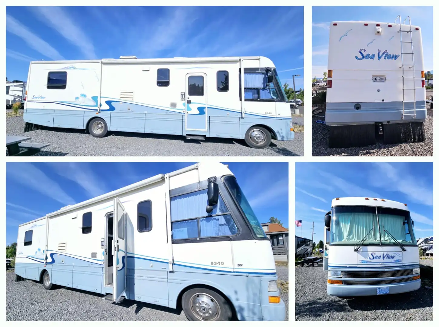Ford Sonstige USA-Wohnmobil National RV, Sea View 8340, 35 feet rollendes Zuhause. Großes Land - Großes Wohnmobil - Yeah! Weiß - 1