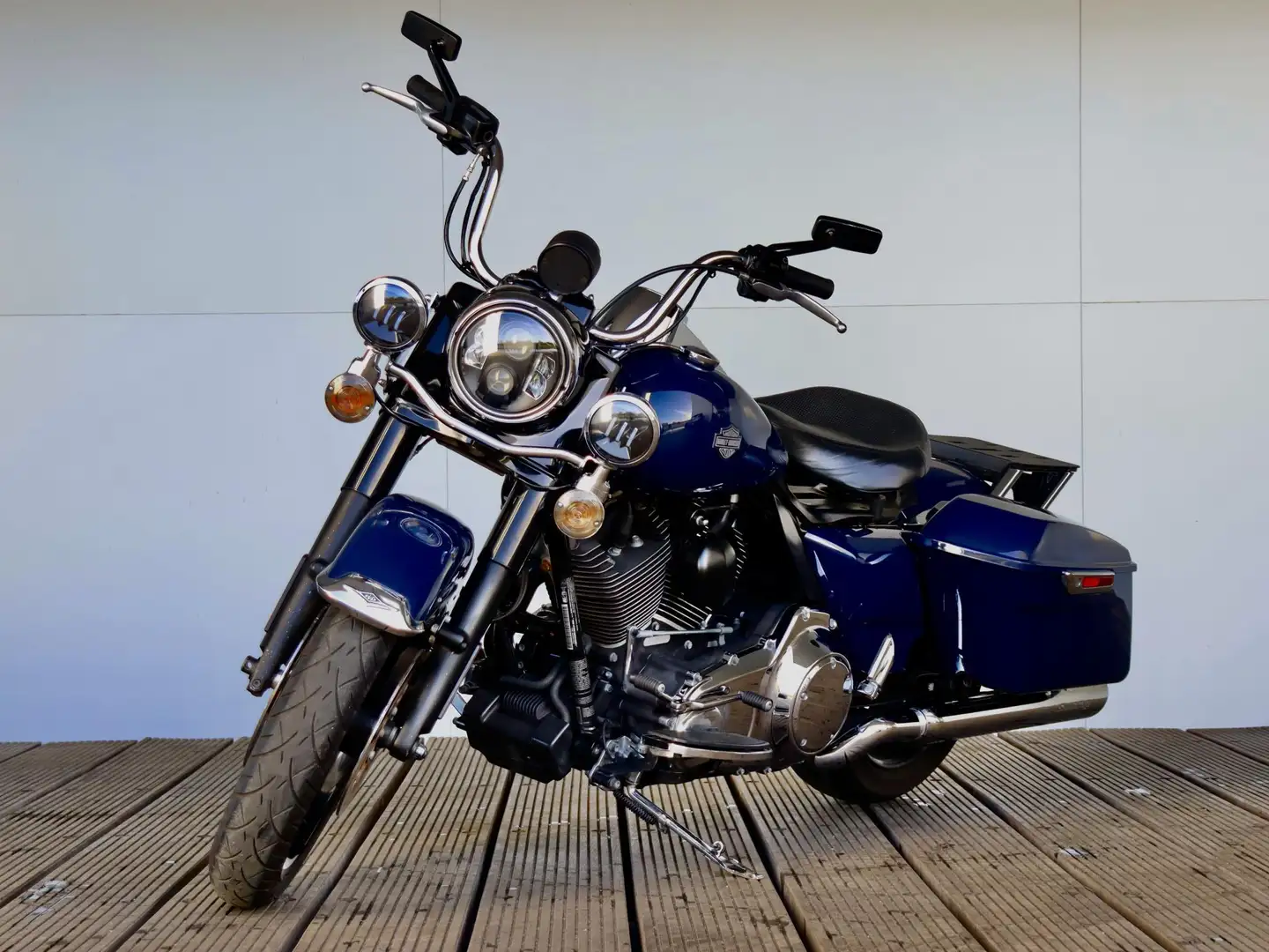 Harley-Davidson Road King Classic FLHP Police Road king | Orig. Miami Police Azul - 1