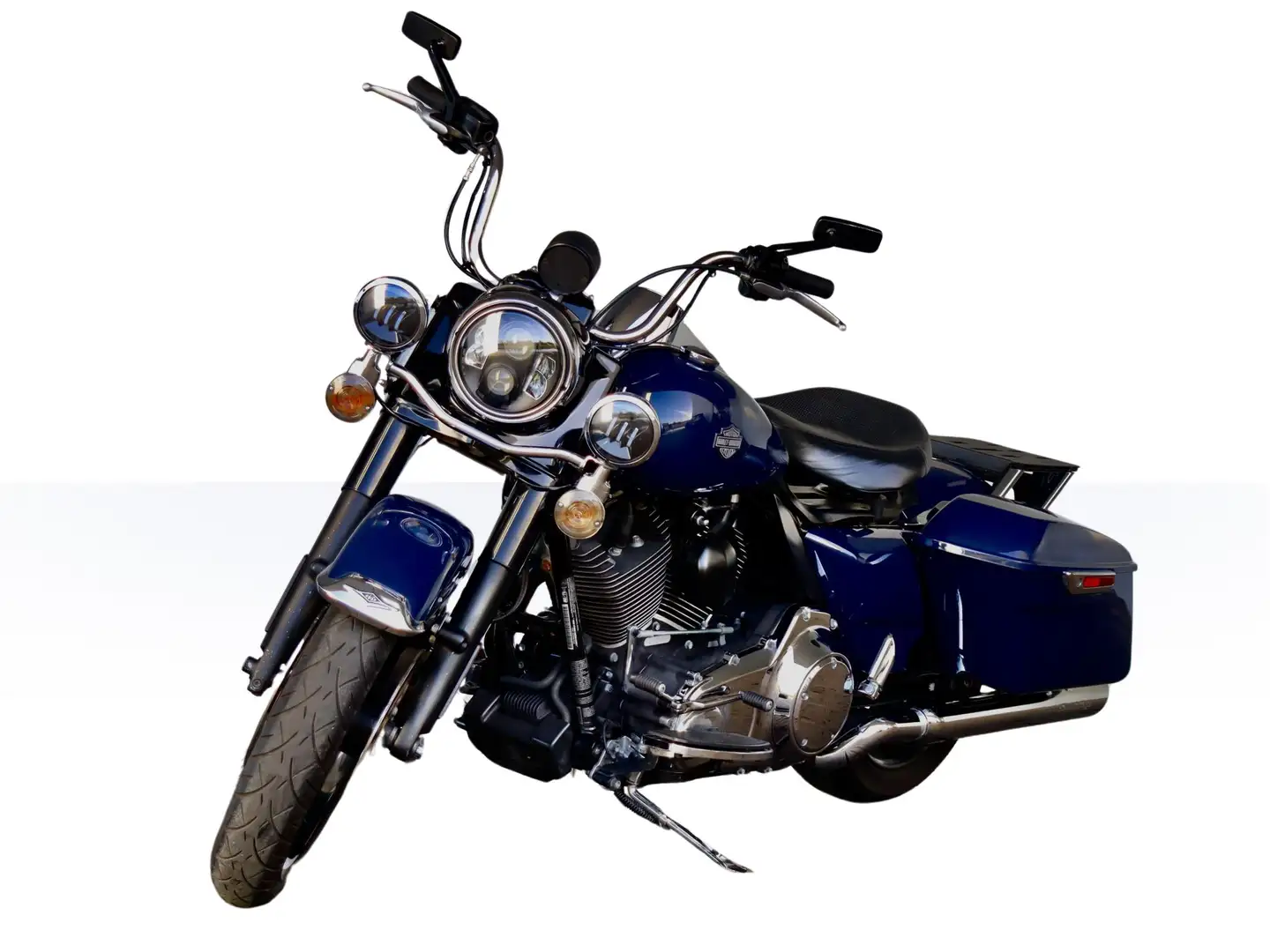 Harley-Davidson Road King Classic FLHP Police Road king | Orig. Miami Police Blau - 1
