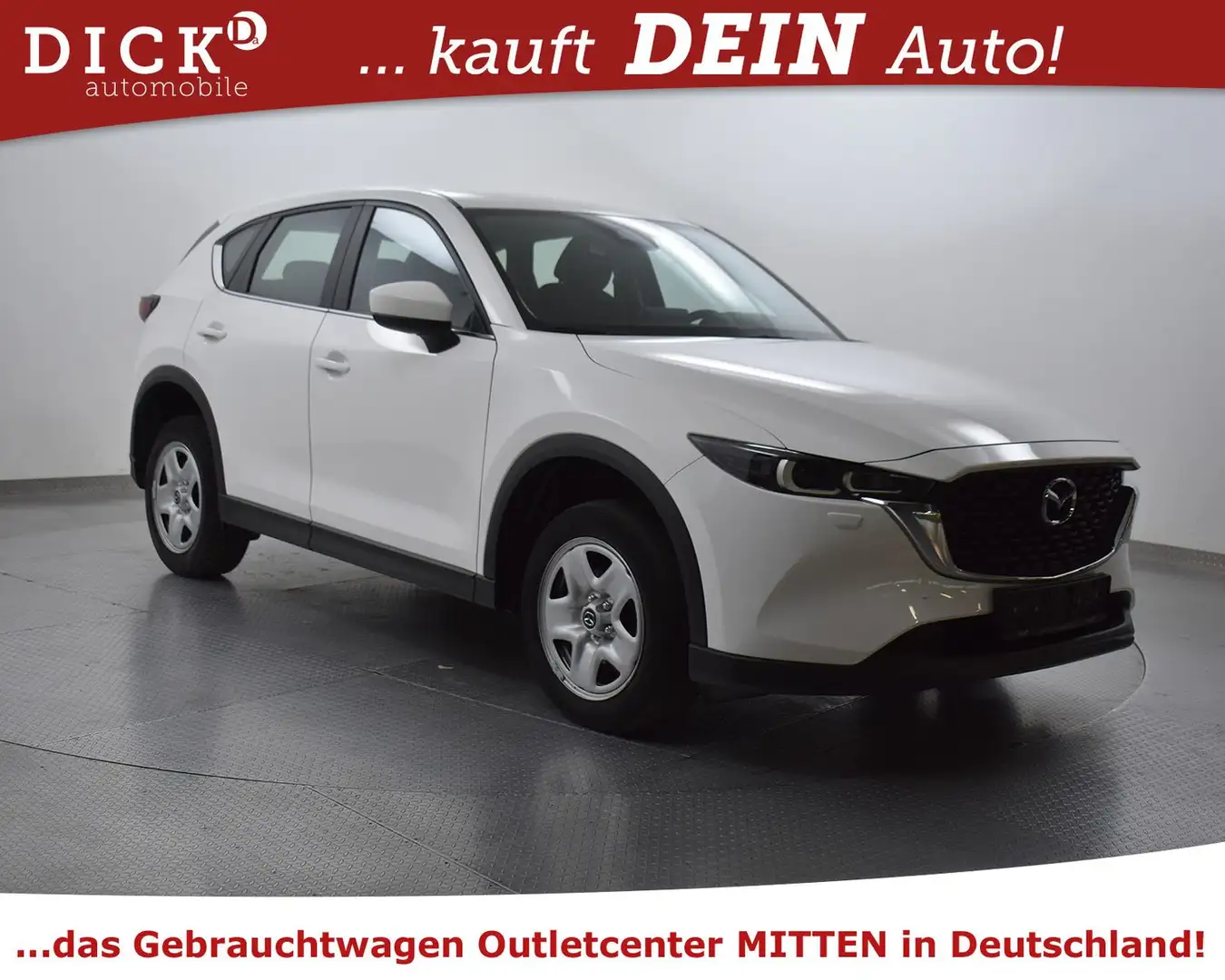 Mazda CX-5 2.0 Prime-Line KLIMA+LED+MFL+TEMP+1-HAND Weiß - 1