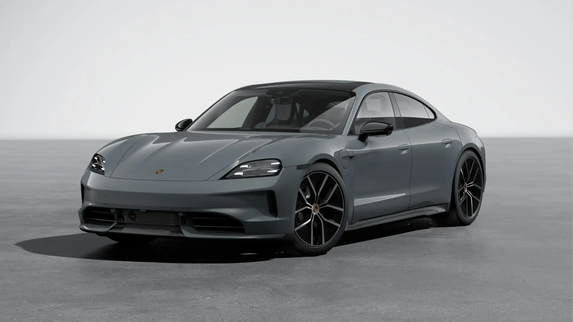 Porsche Taycan Black Edition Gris - 1