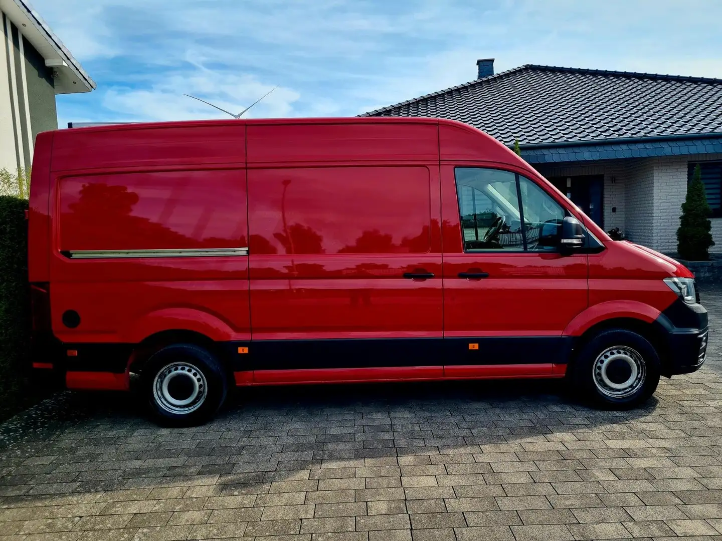 Volkswagen Crafter Kasten Kasten 35 Lang Hochdach FWD Rouge - 1
