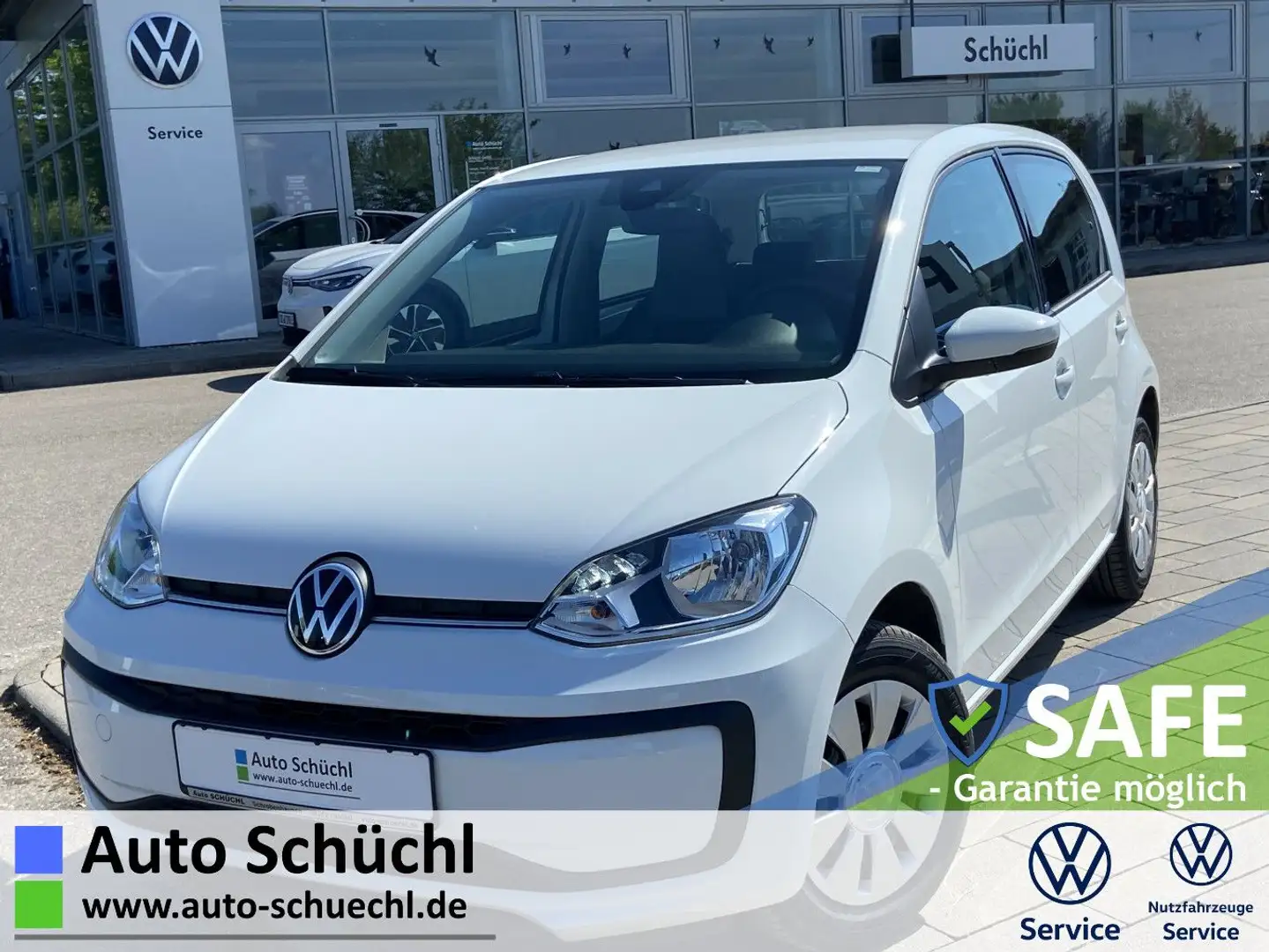 Volkswagen up! 1.0 MPI move up! 4-türig FAHRERASSISTENZ+GR Weiß - 1