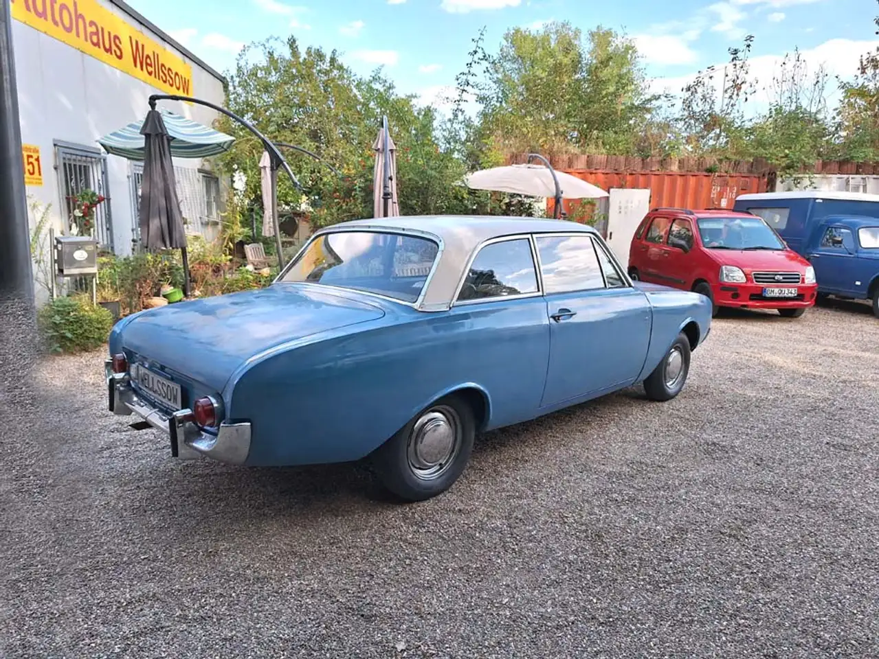 Ford Taunus 17m P3 Badewanne Scheunenfund, foto 2