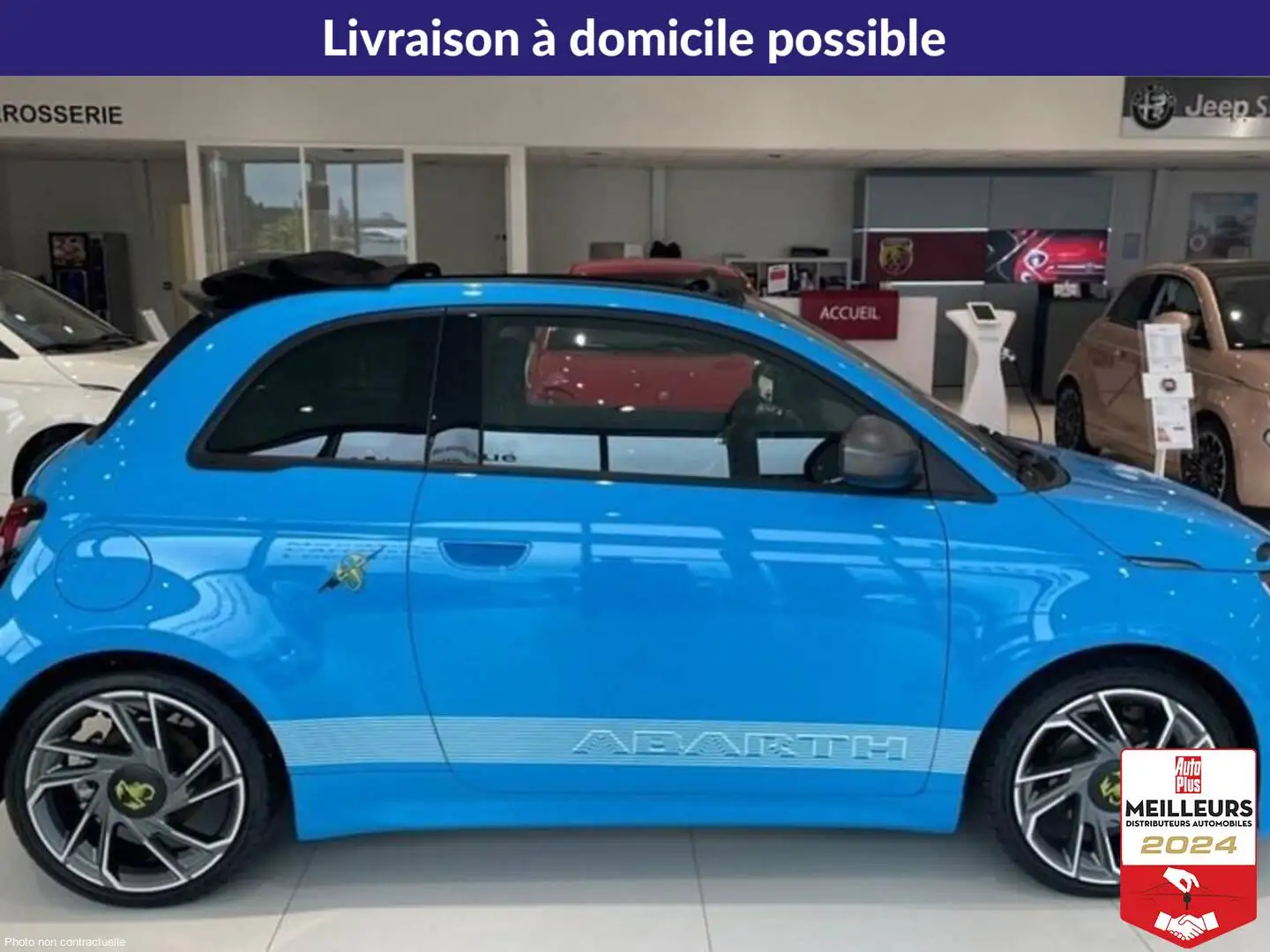 Abarth 500 E 155 ch turismo Blu/Azzurro - 2
