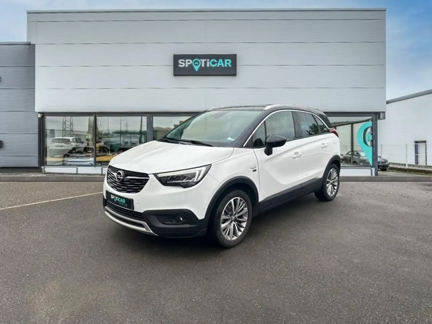 Opel Crossland X 1.2 Turbo 130ch Opel 2020 Euro 6d-T Blanc - 1