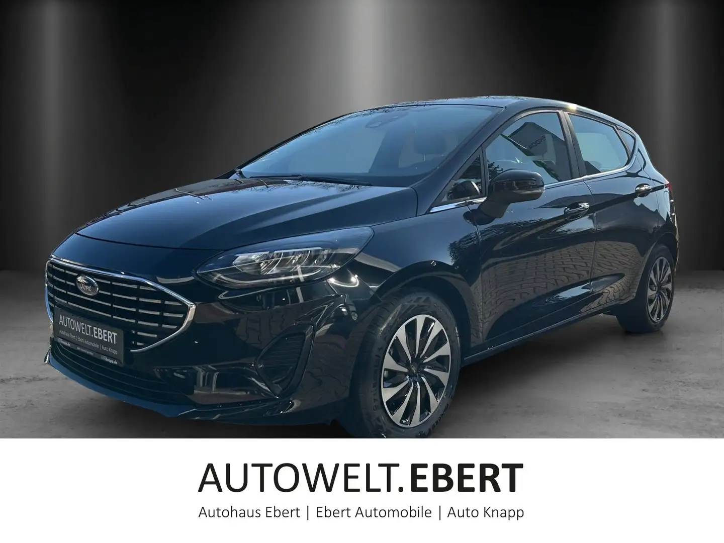 Ford Fiesta 1.0 EcoBoost Hybrid Titanium Schwarz - 1